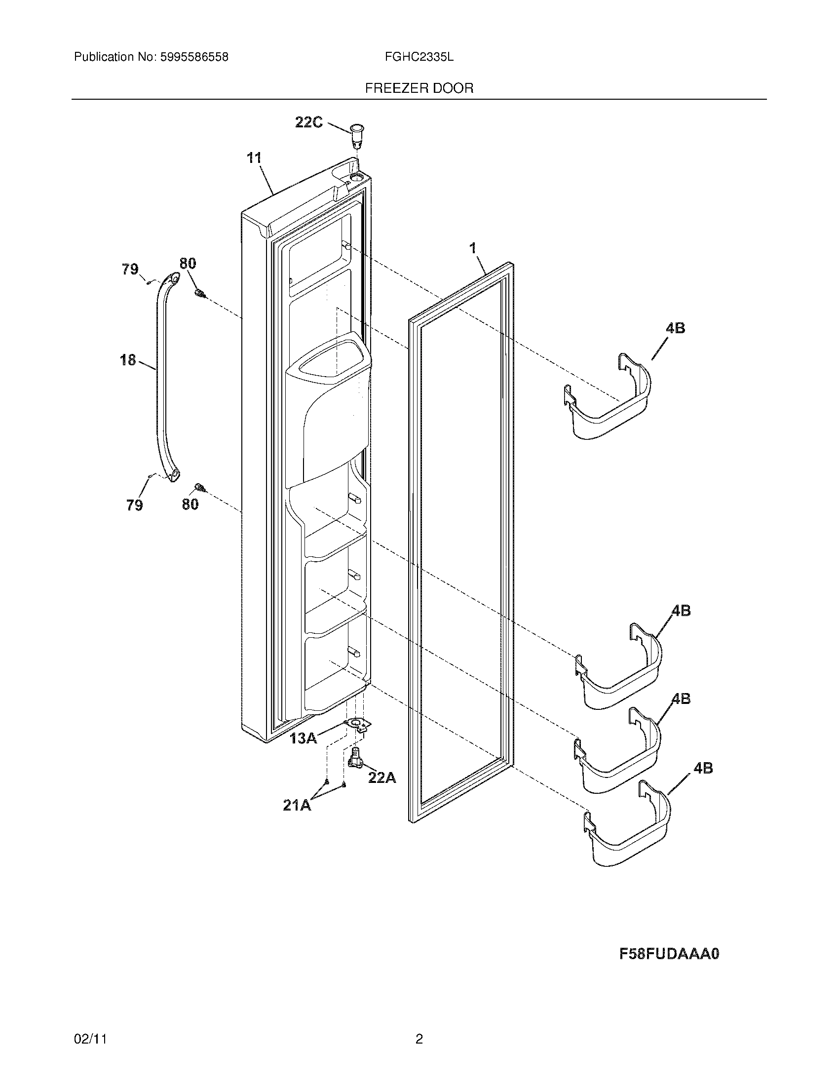 03 - FREEZER DOOR