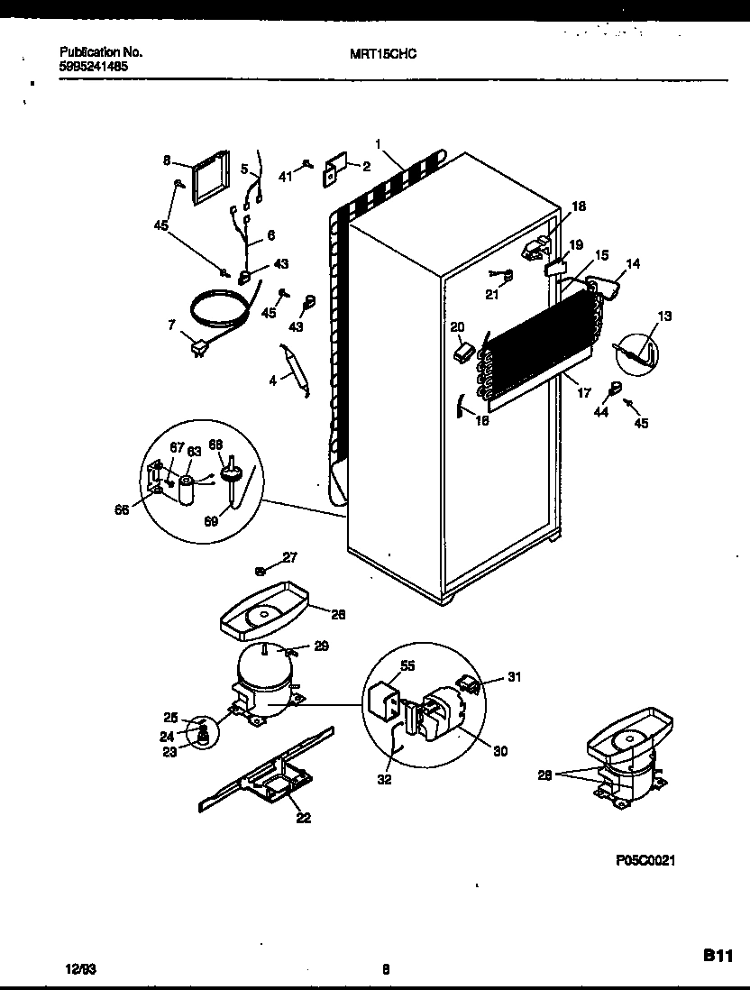 05 - SYSTEM AND AUTOMATIC DEFROST PARTS