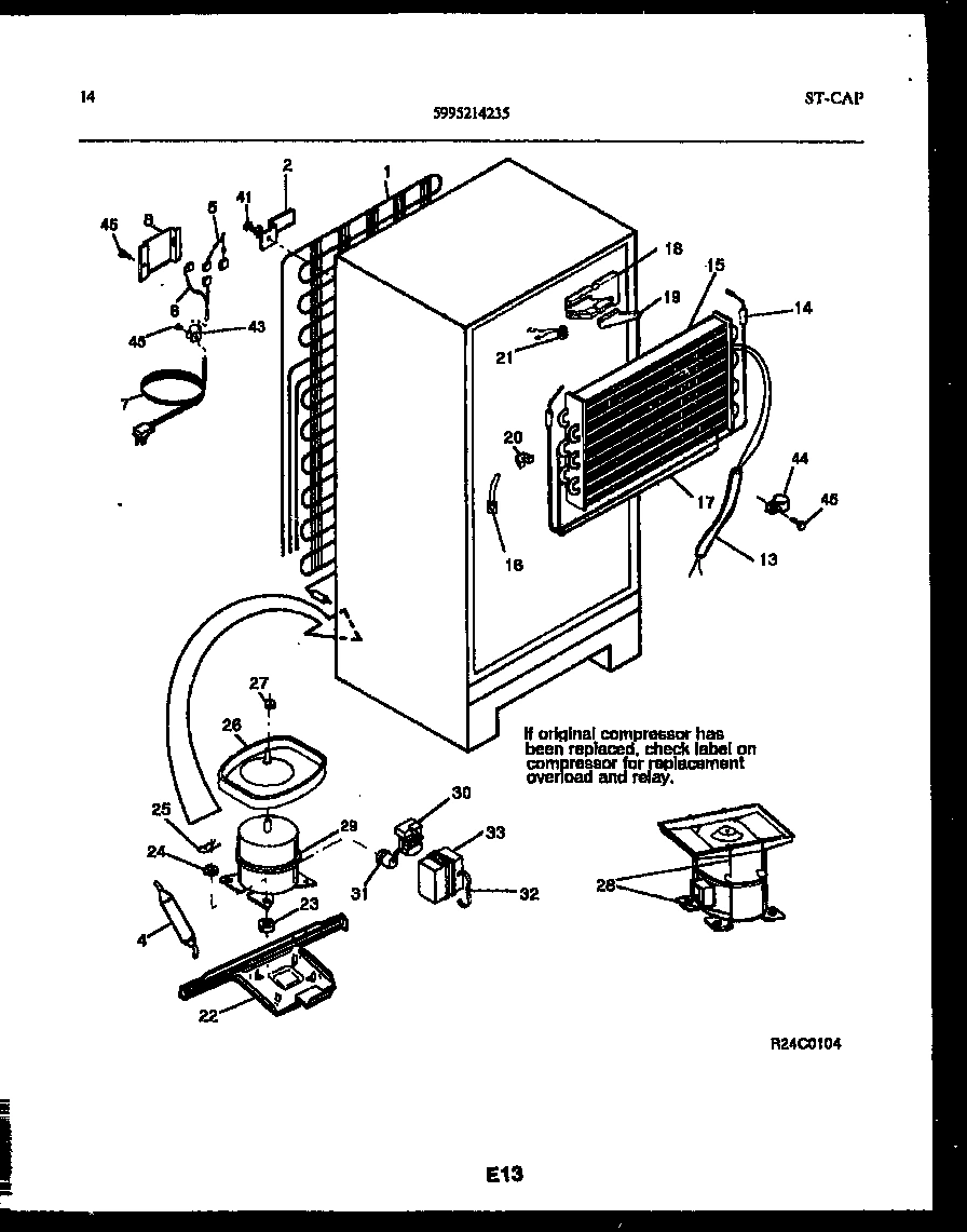 08 - SYSTEM AND AUTOMATIC DEFROST PARTS