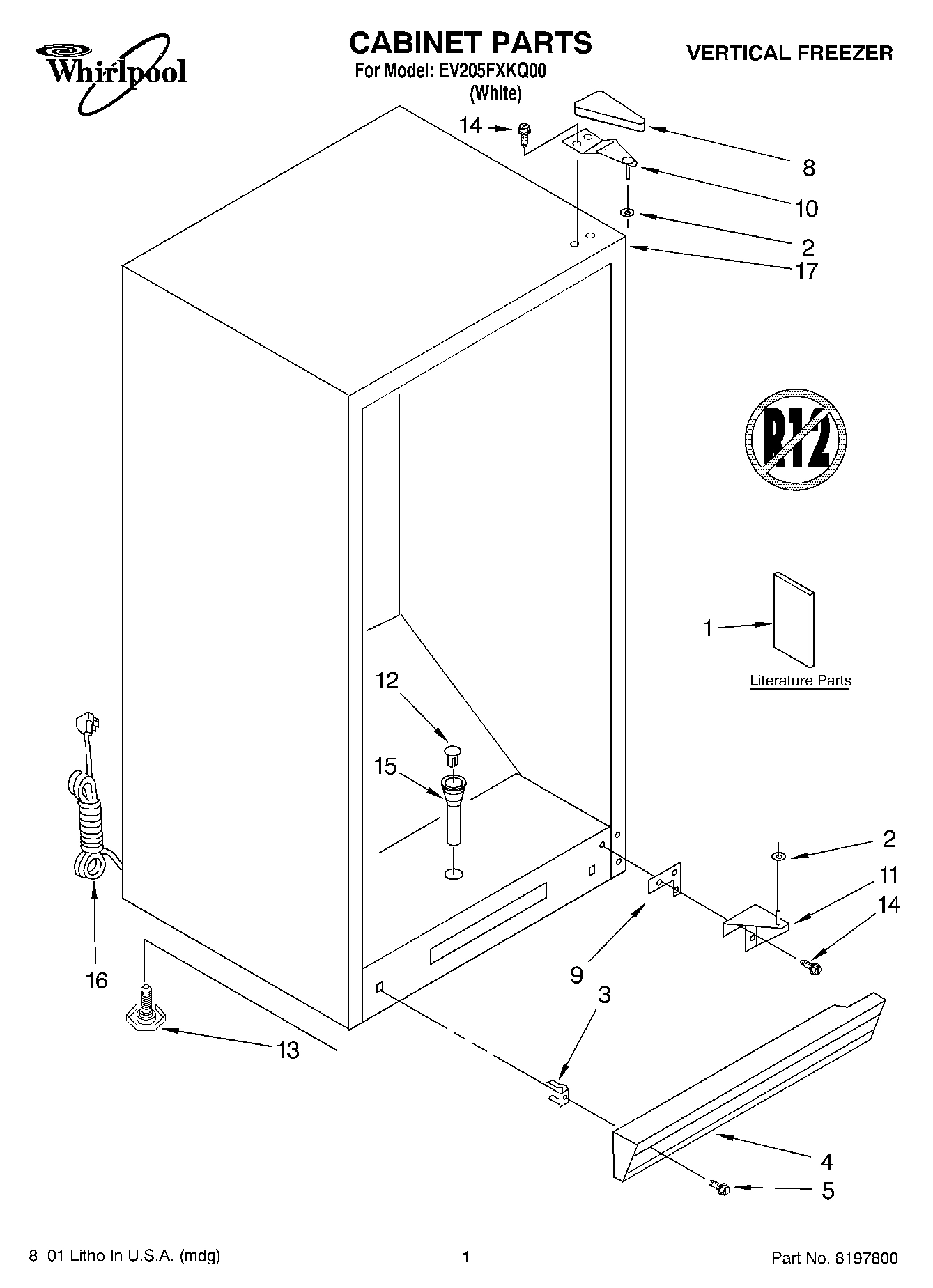 01 - CABINET, LITERATURE