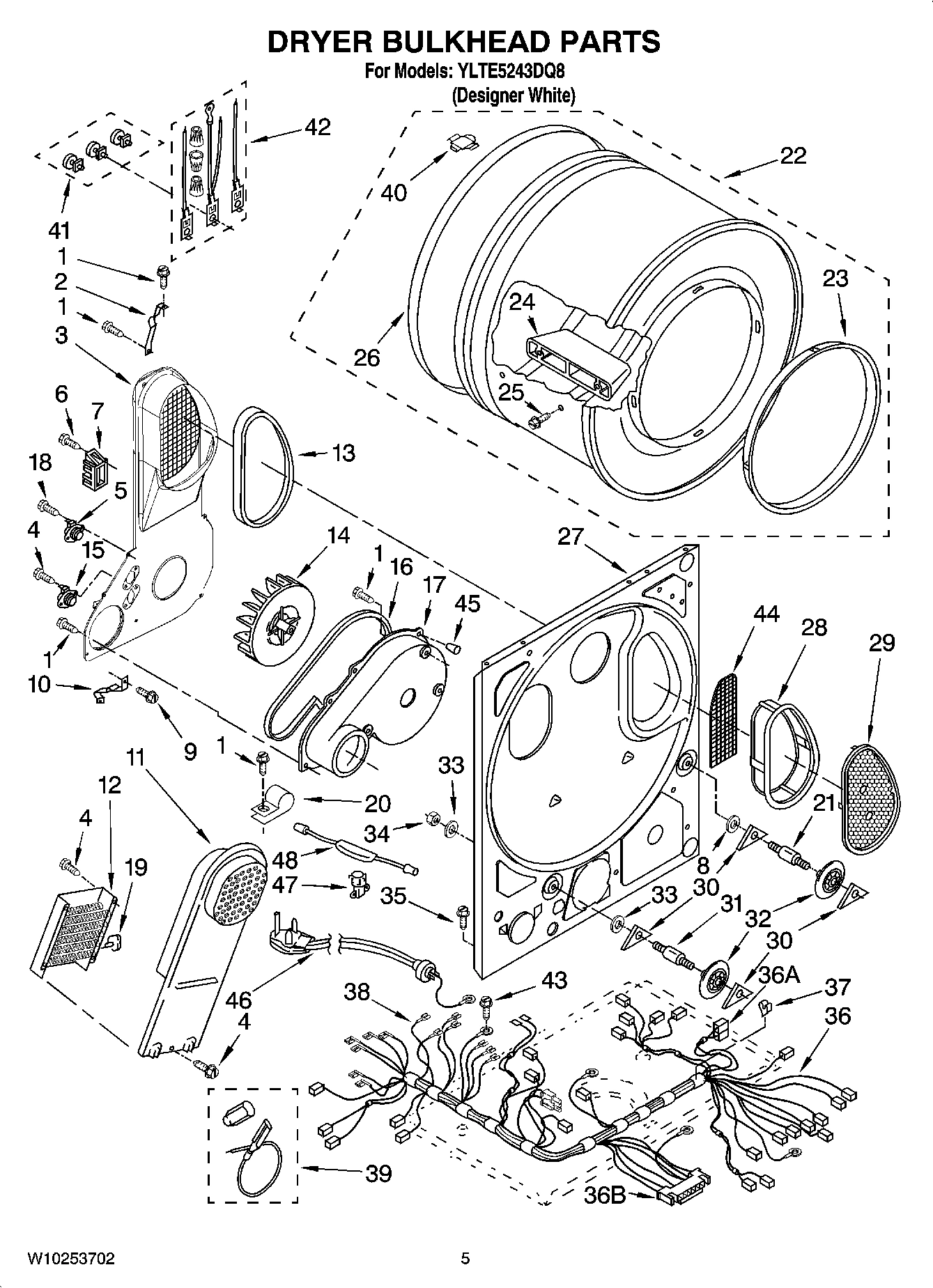 04 - DRYER BULKHEAD PARTS