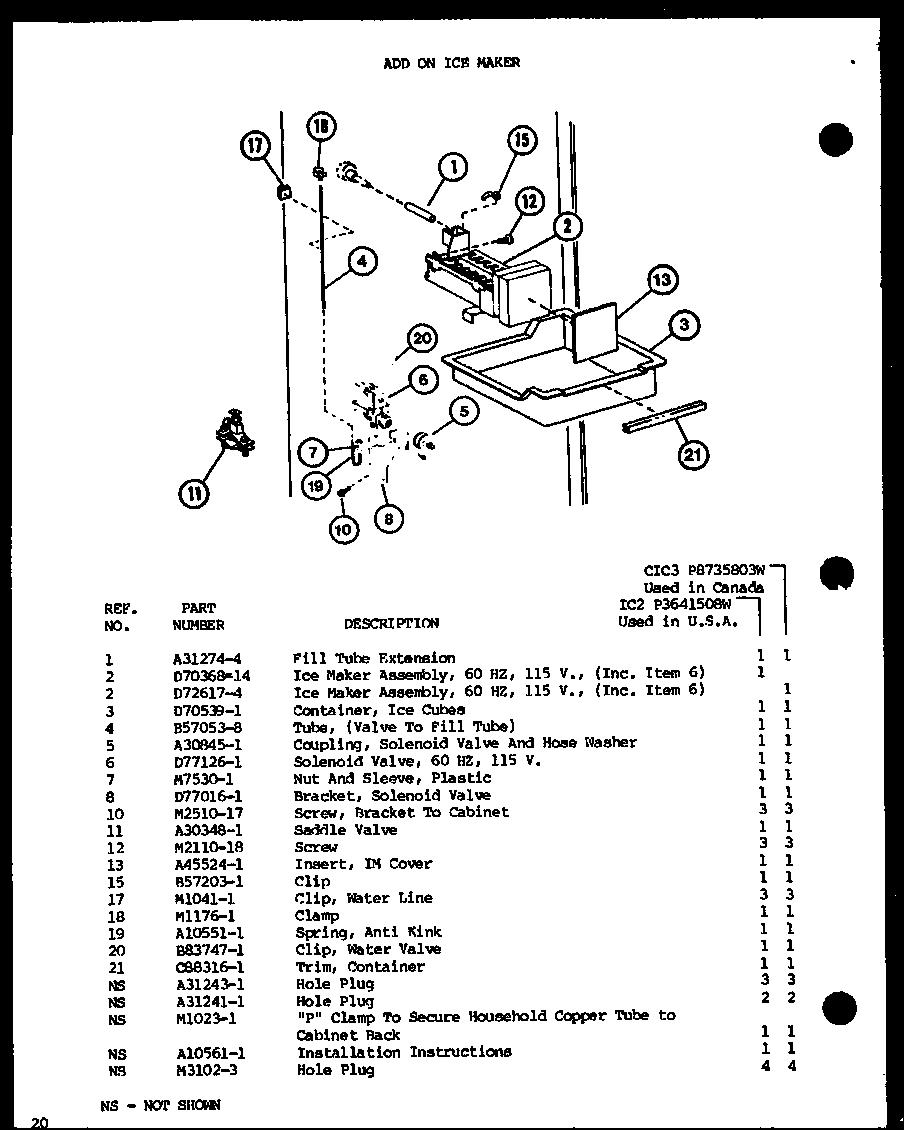 02 - ADD ON ICE MAKER