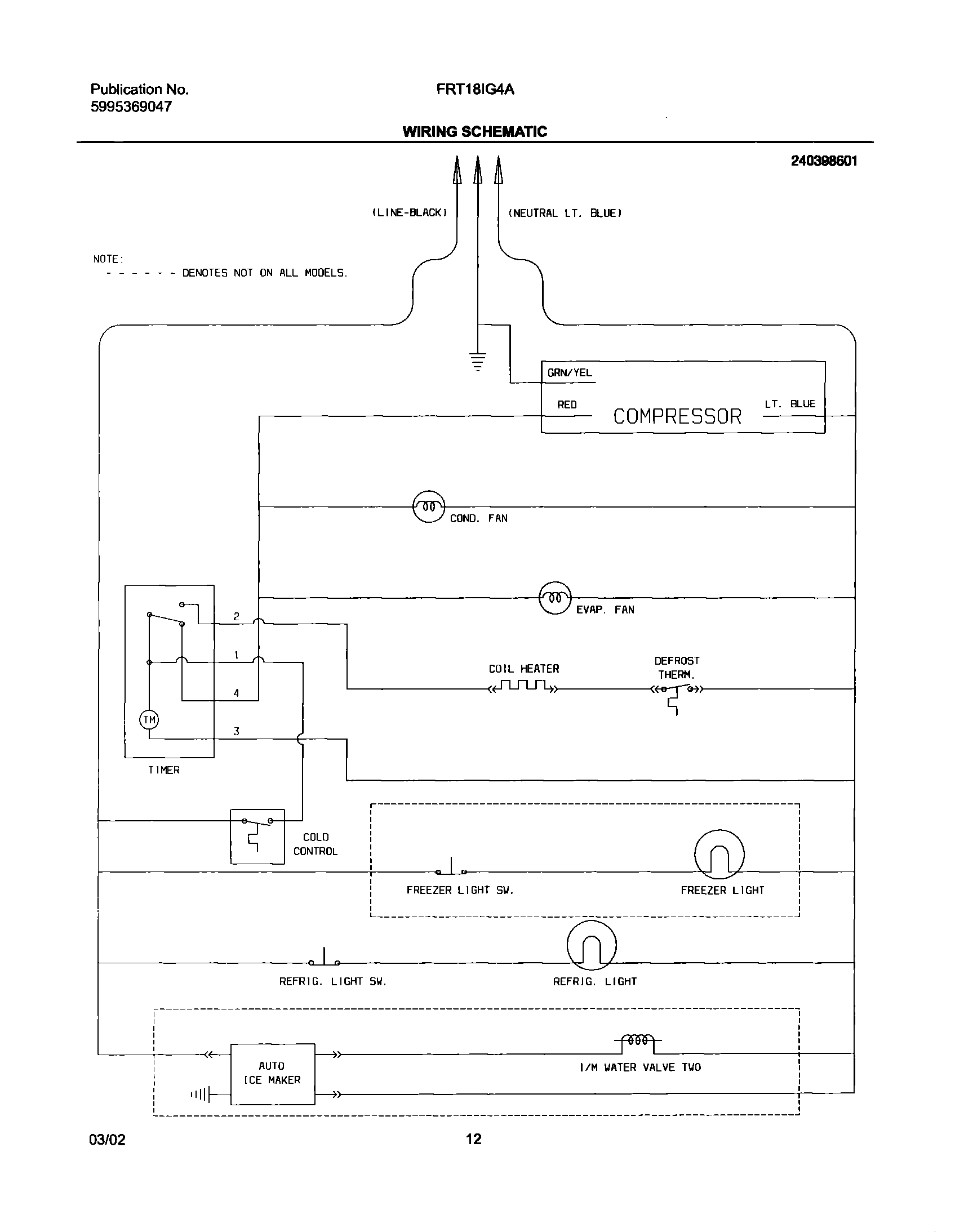 12 - WIRING SCHEMATIC