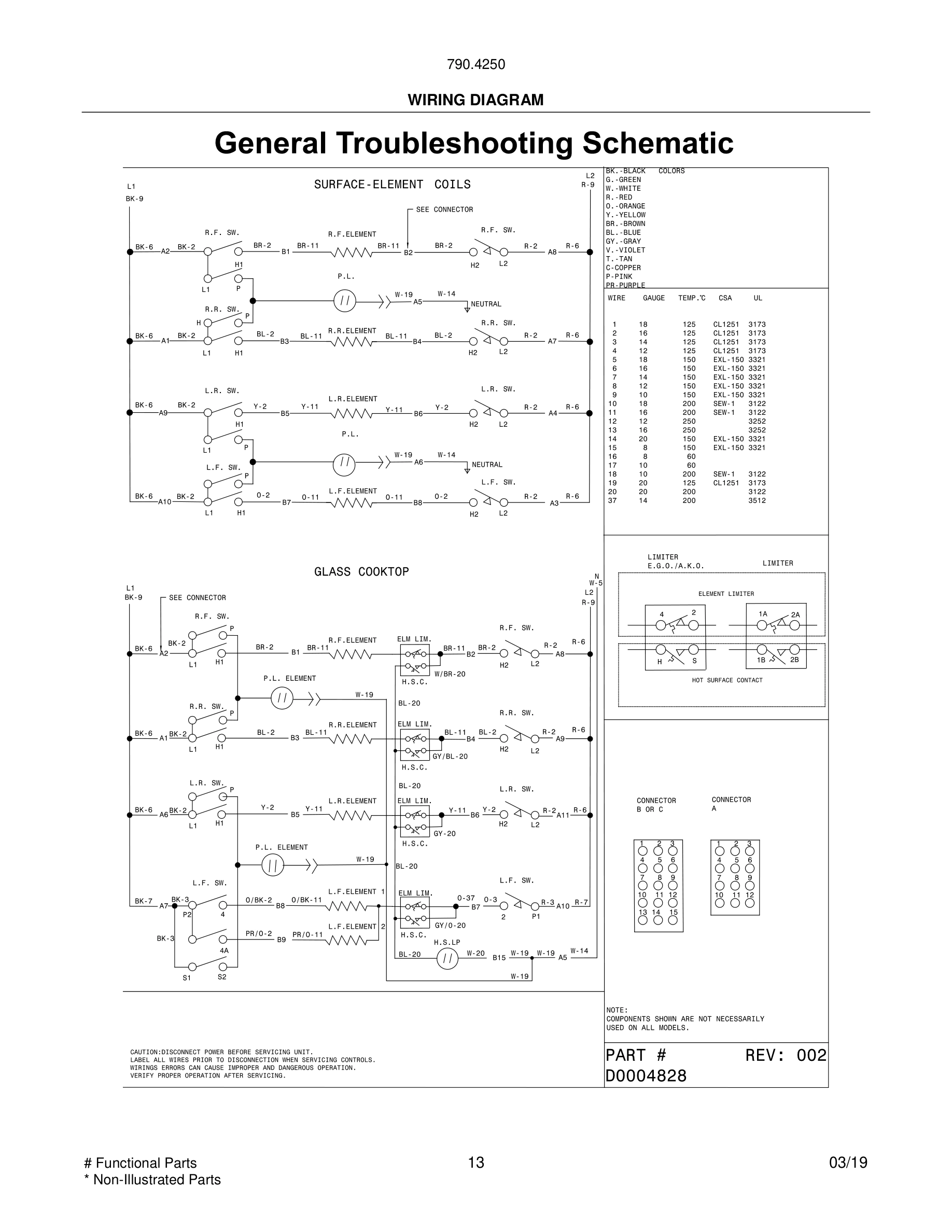 13 - WIRING DIAGRAM