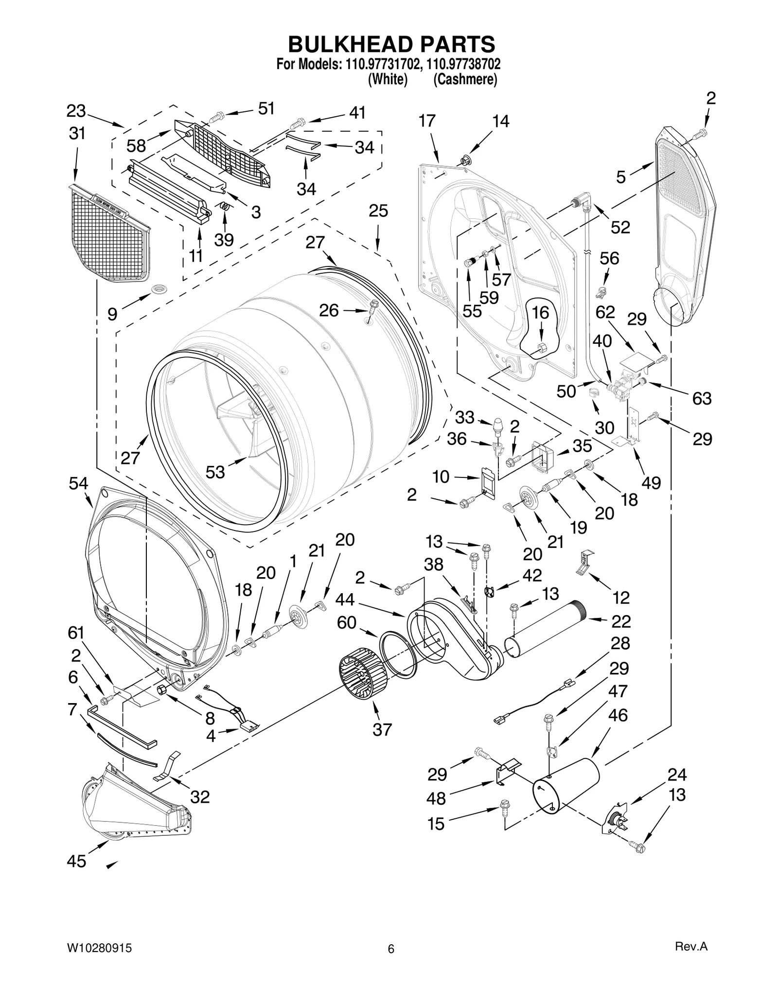 BULKHEAD PARTS