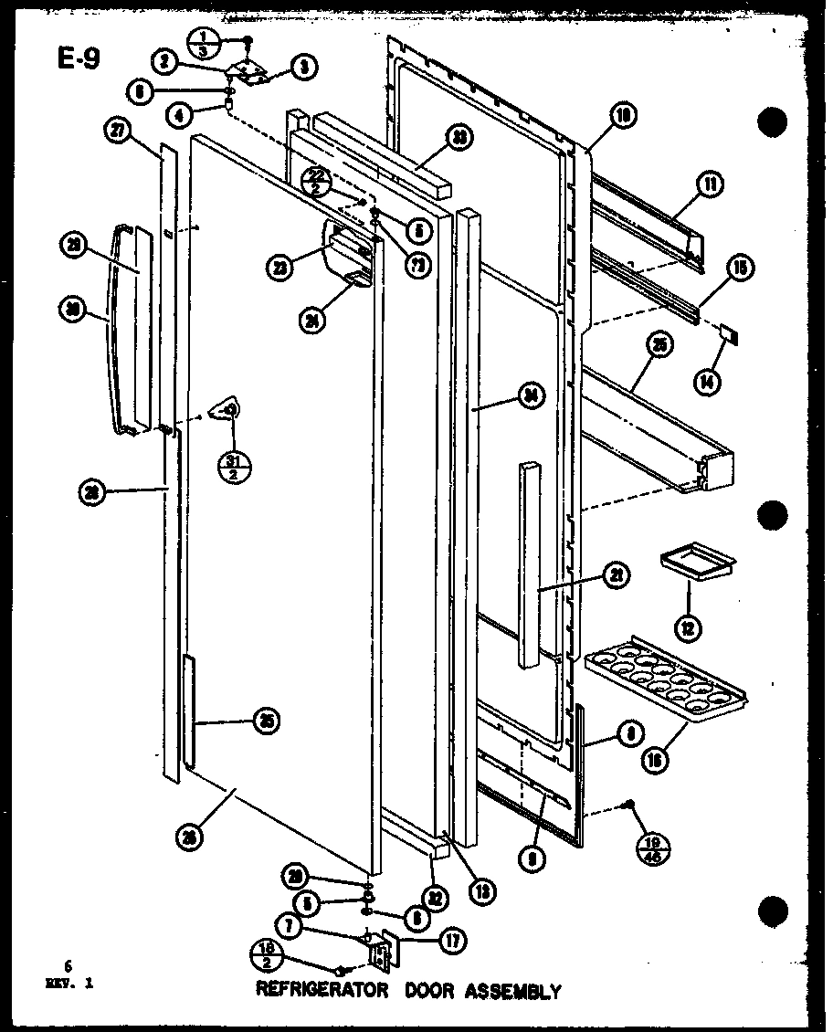 08 - REF DOOR ASSY