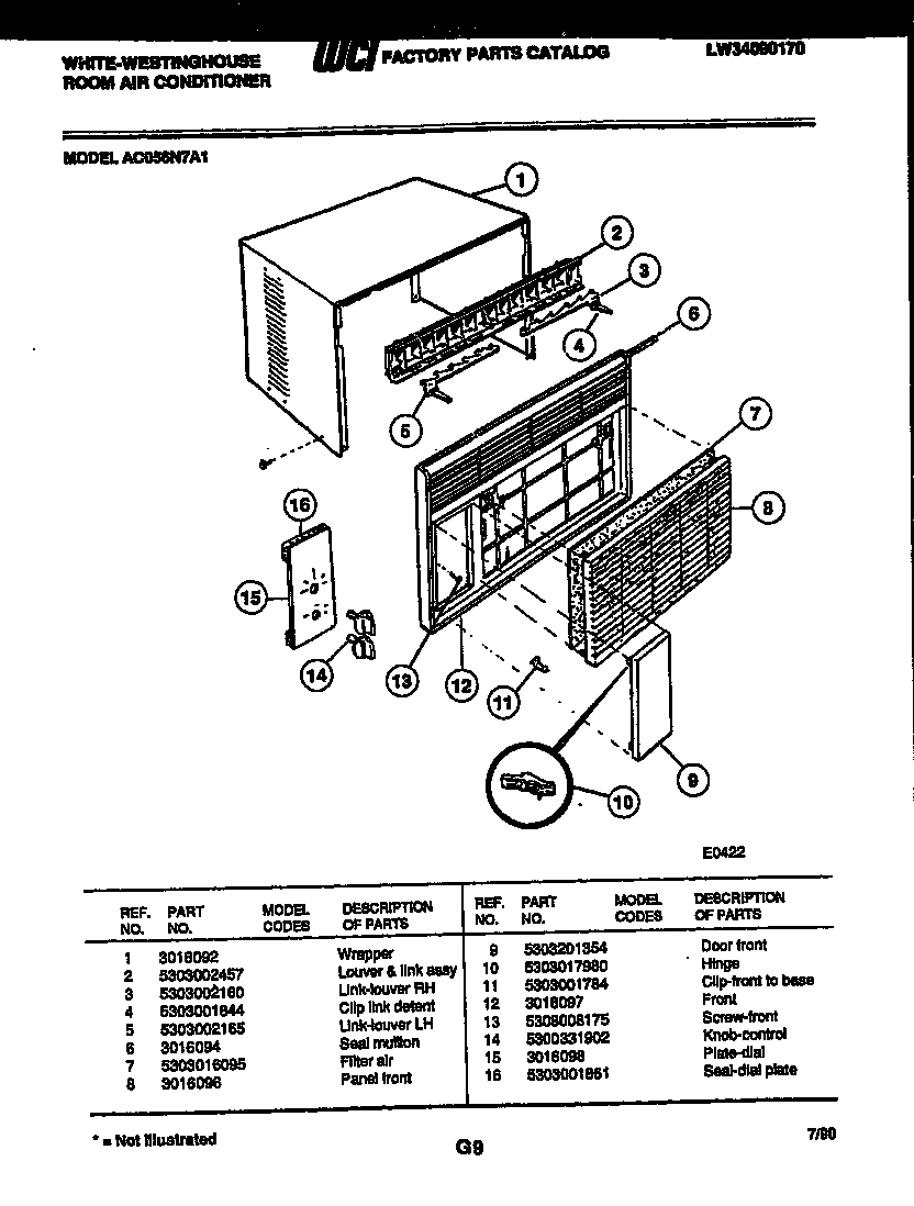 02 - CABINET PARTS