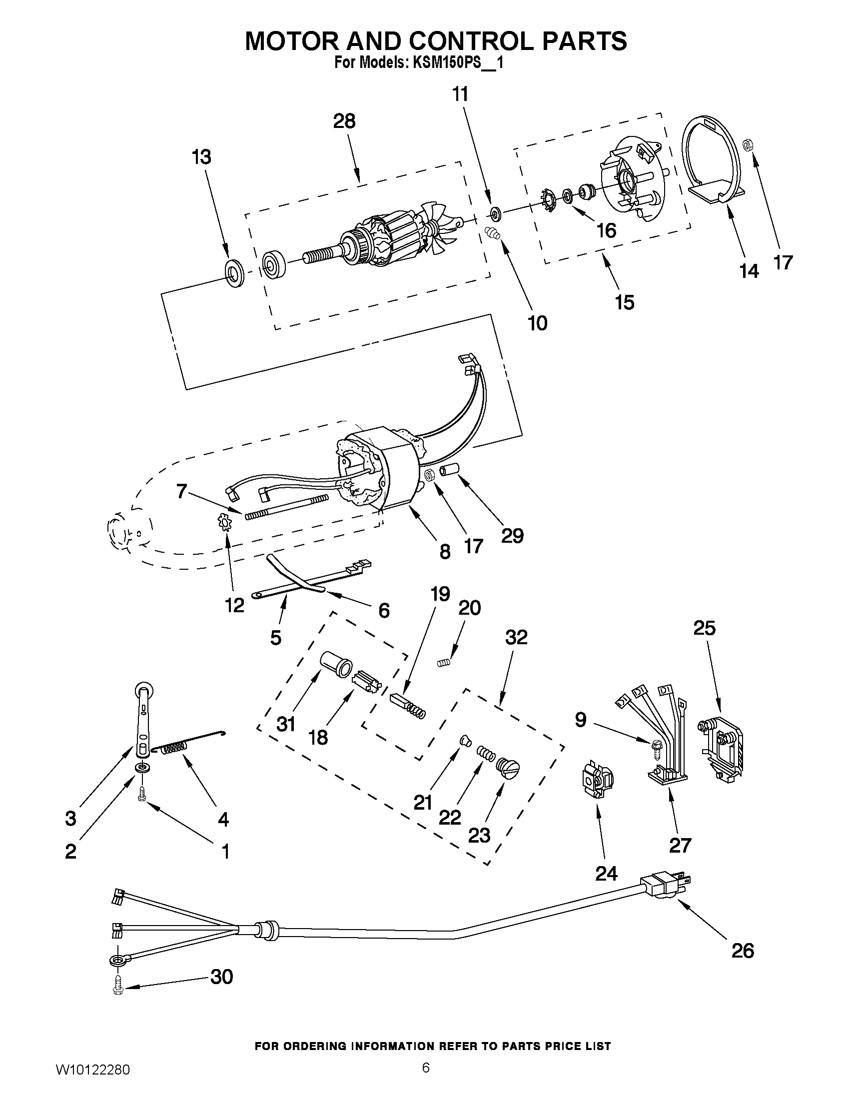 04 - MOTOR AND CONTROL PARTS