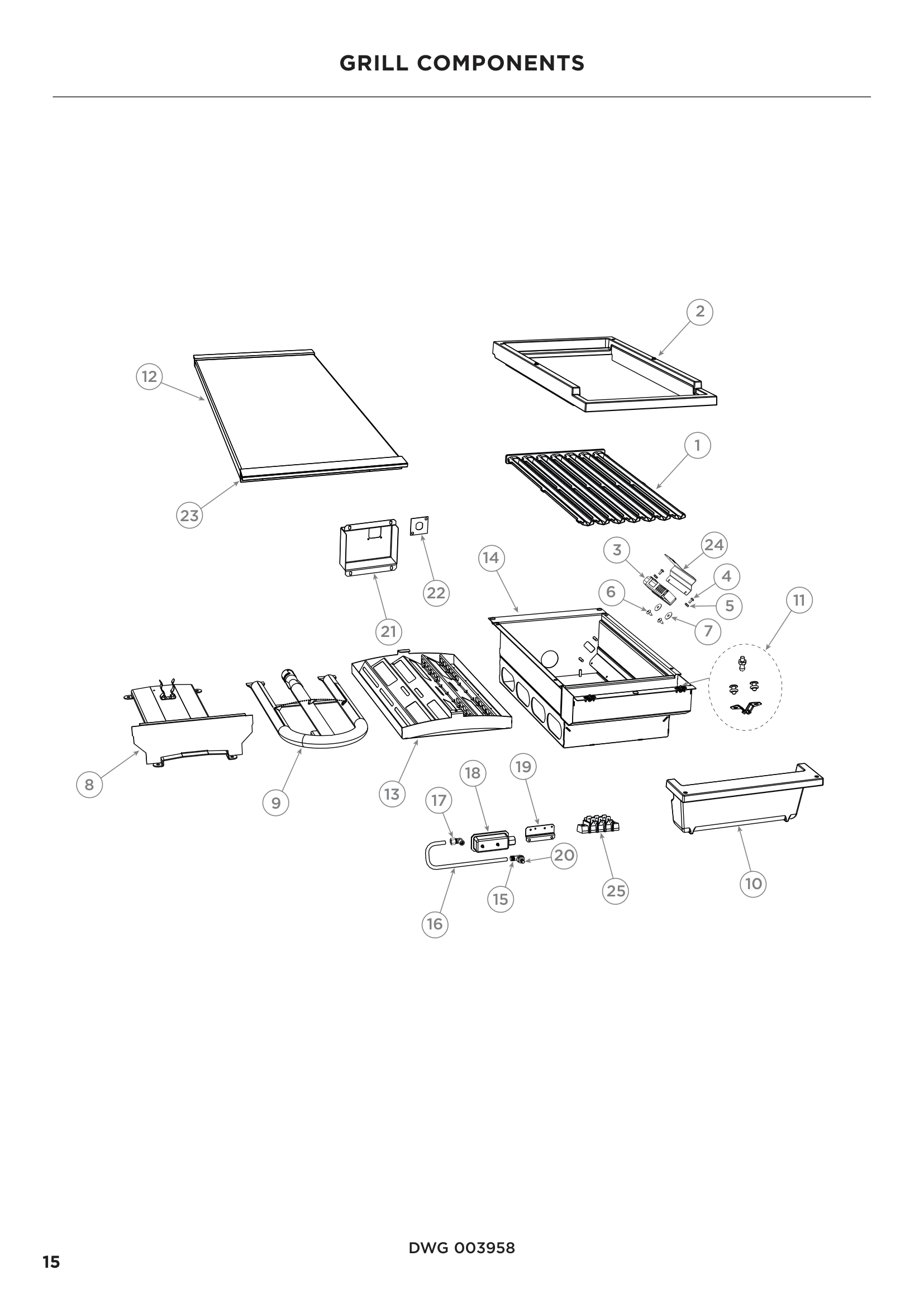 GRILL COMPONENTS