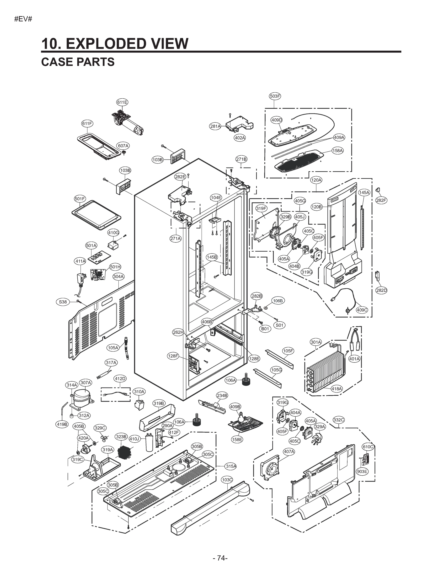 CASE PARTS