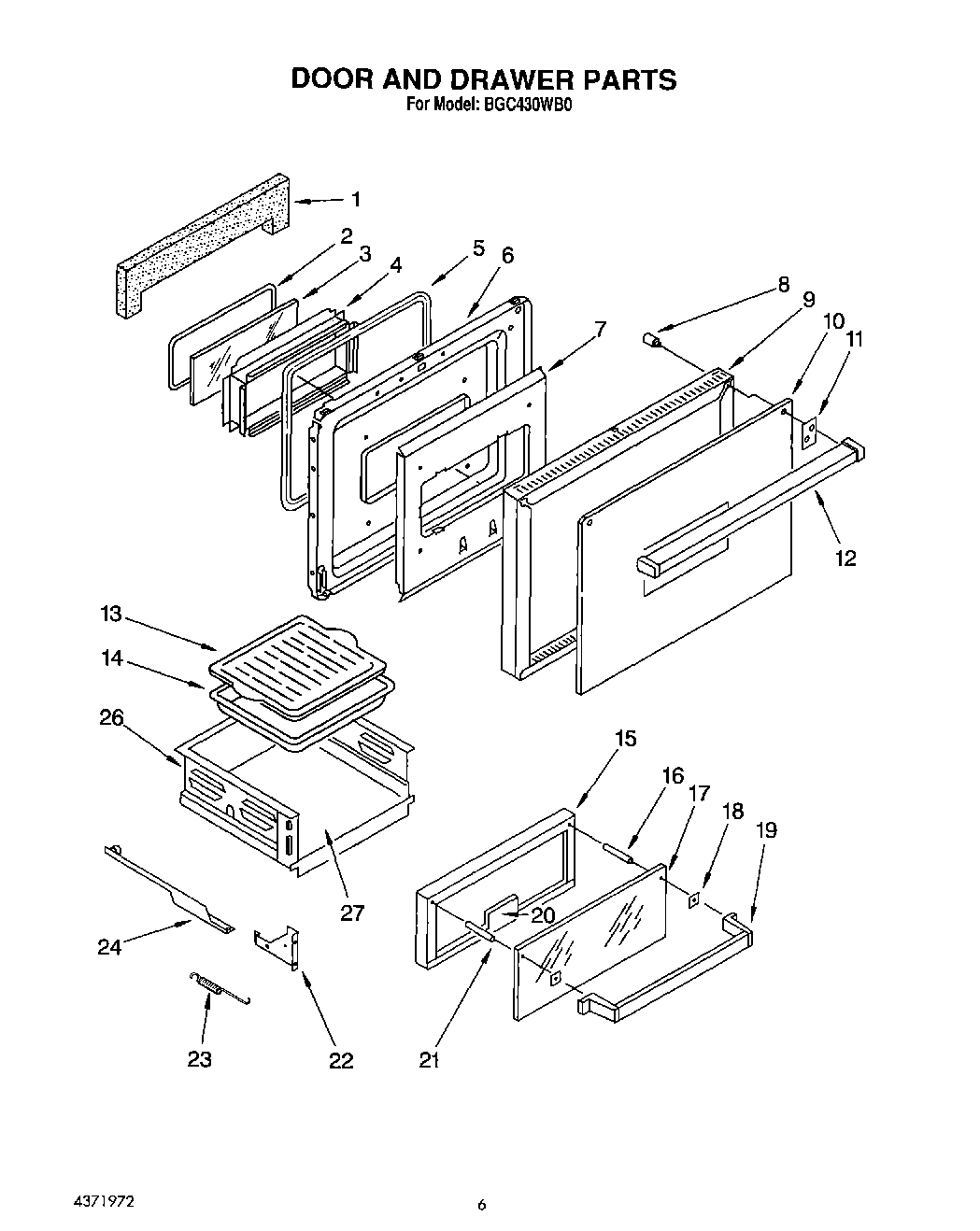 05 - DOOR AND DRAWER, LIT/OPTIONAL