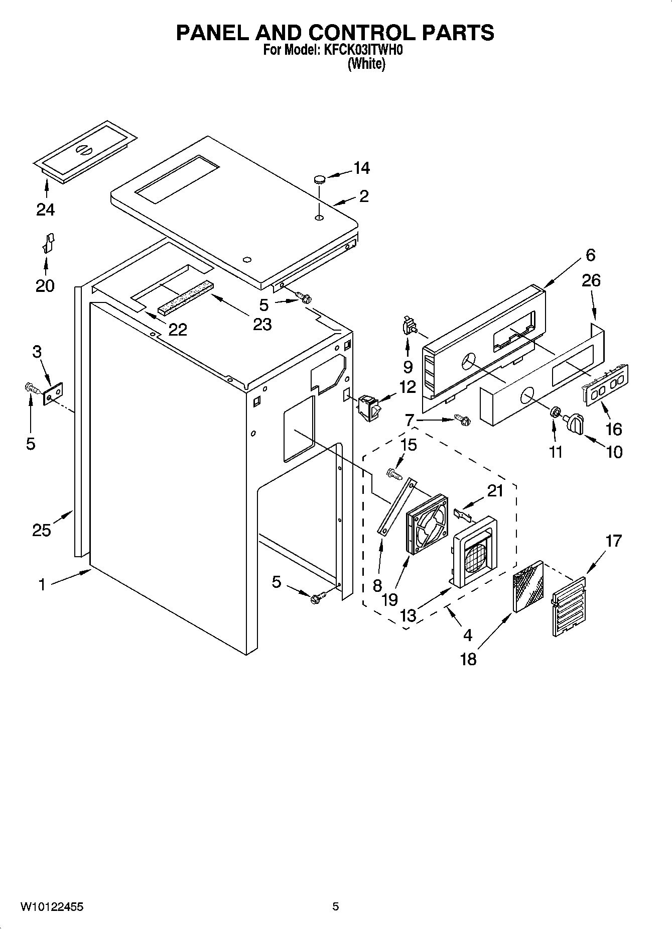 05 - PANEL AND CONTROL PARTS