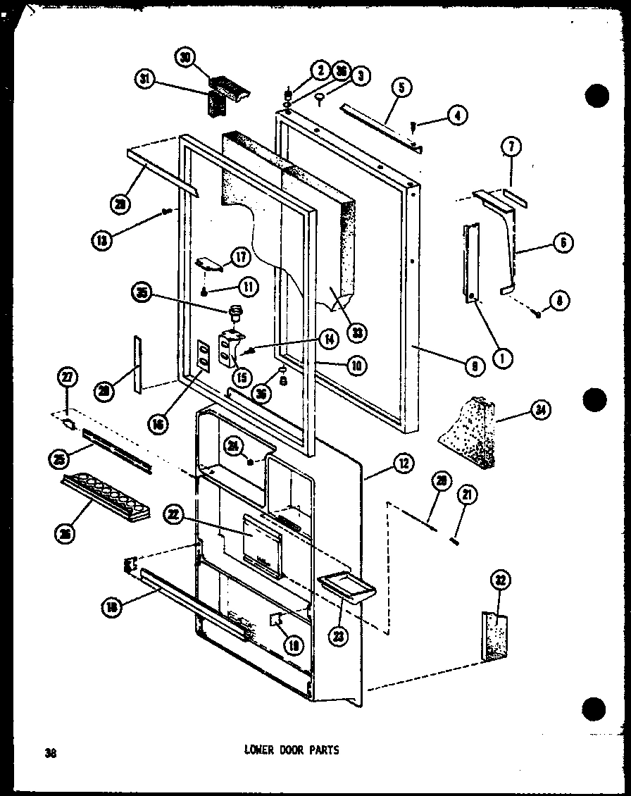 06 - LOWER DOOR PARTS