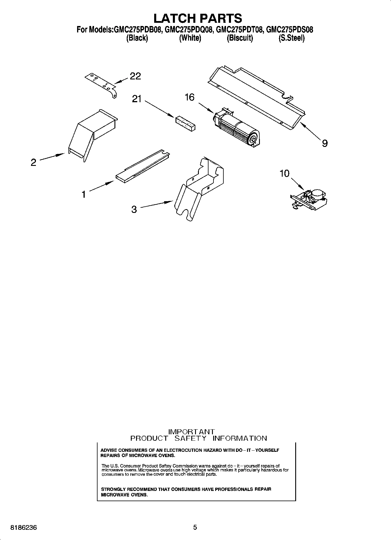 04 - LATCH PARTS
