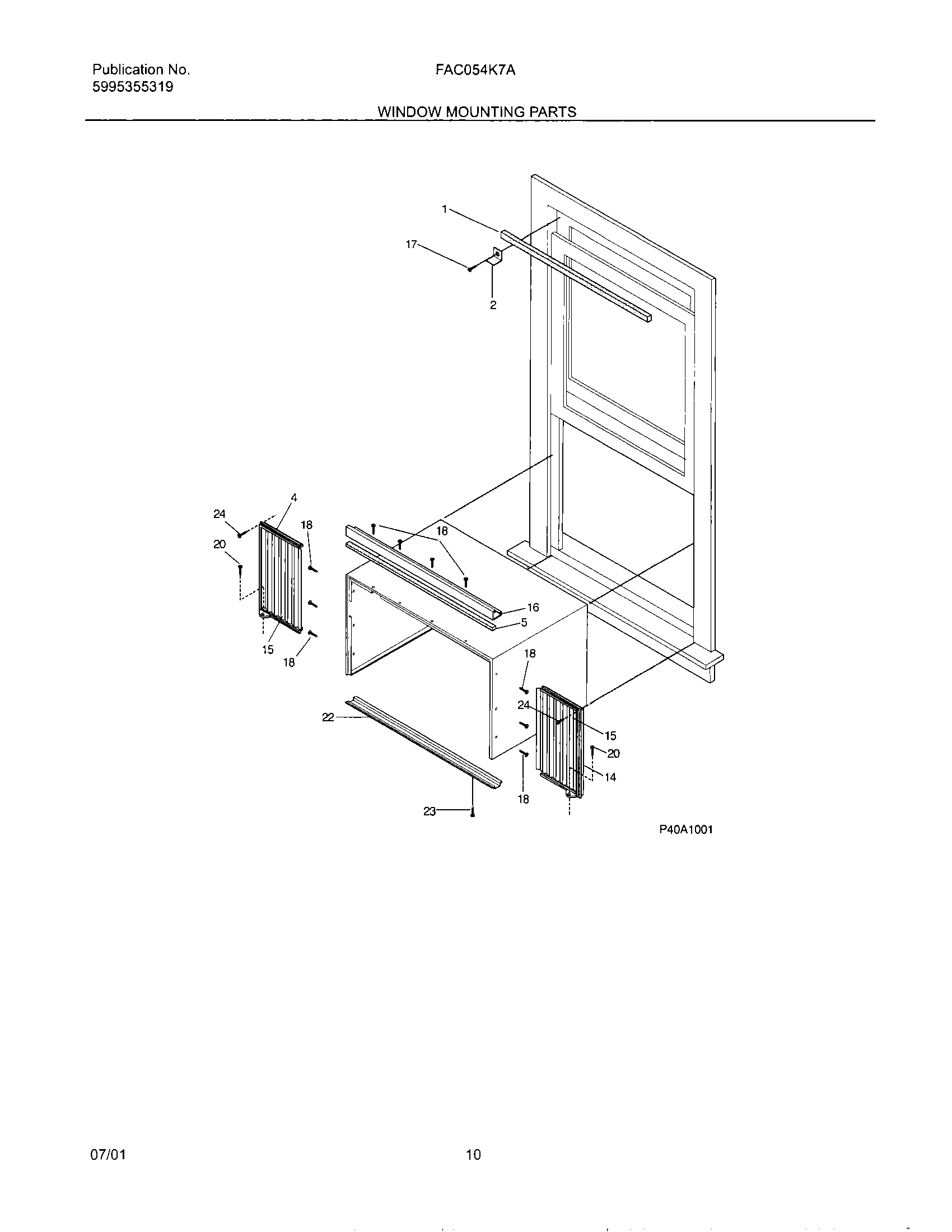11 - WINDOW MOUNTING