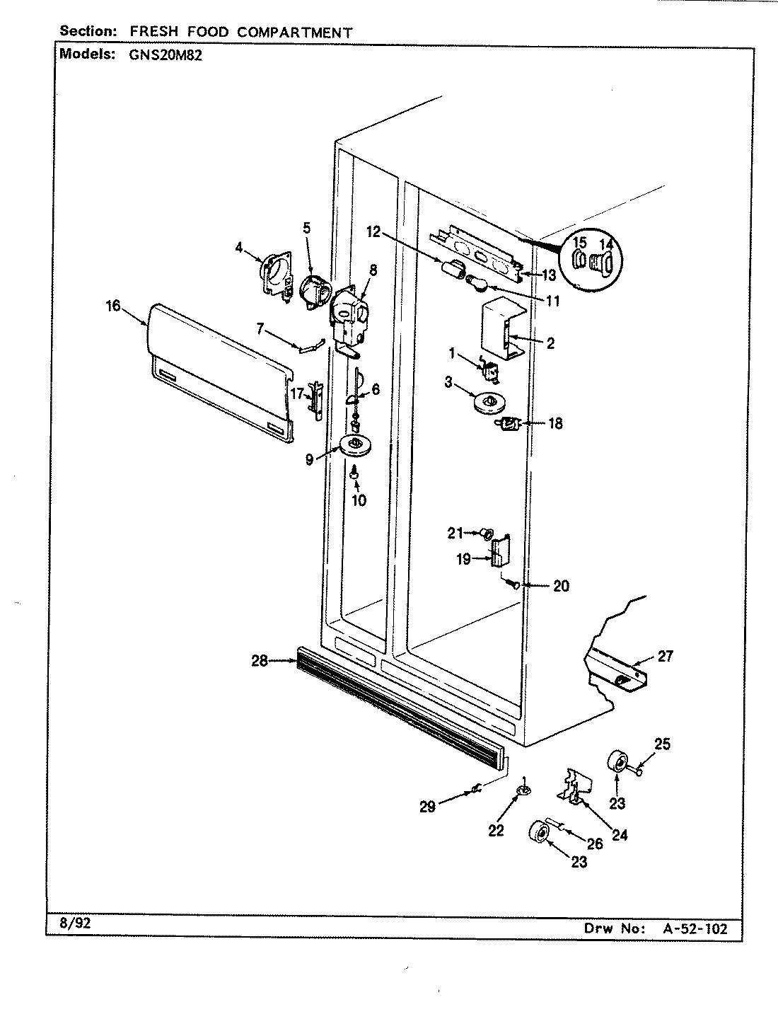 03 - FRESH FOOD COMPARTMENT