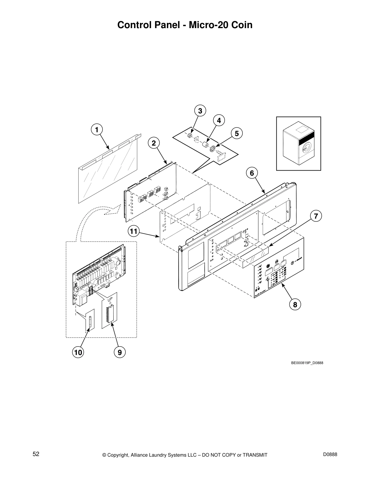 Control Panel - Micro-20 Coin