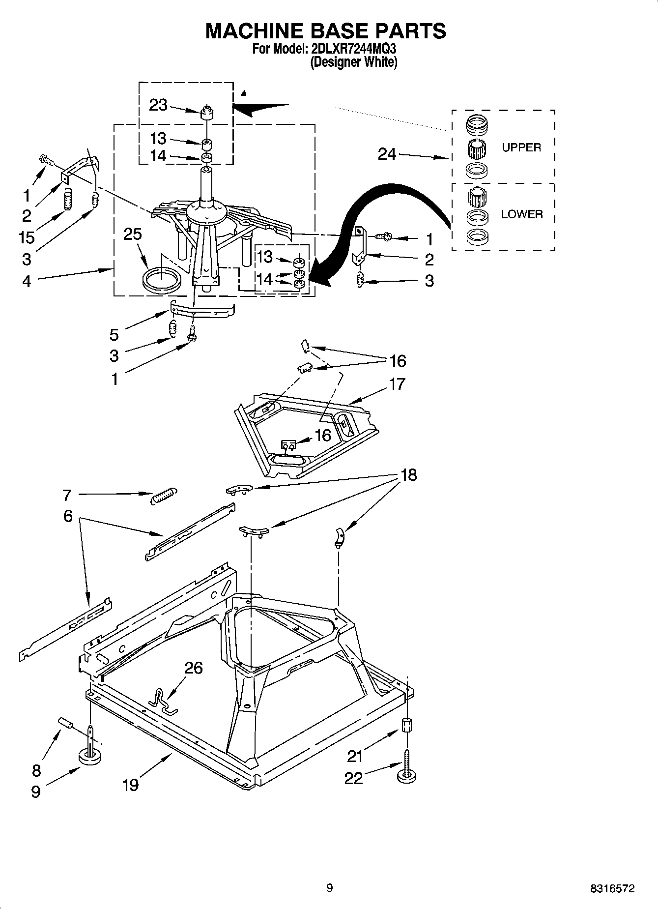 05 - MACHINE BASE PARTS