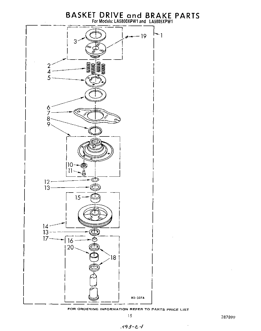 12 - BASKET DRIVE AND BRAKE