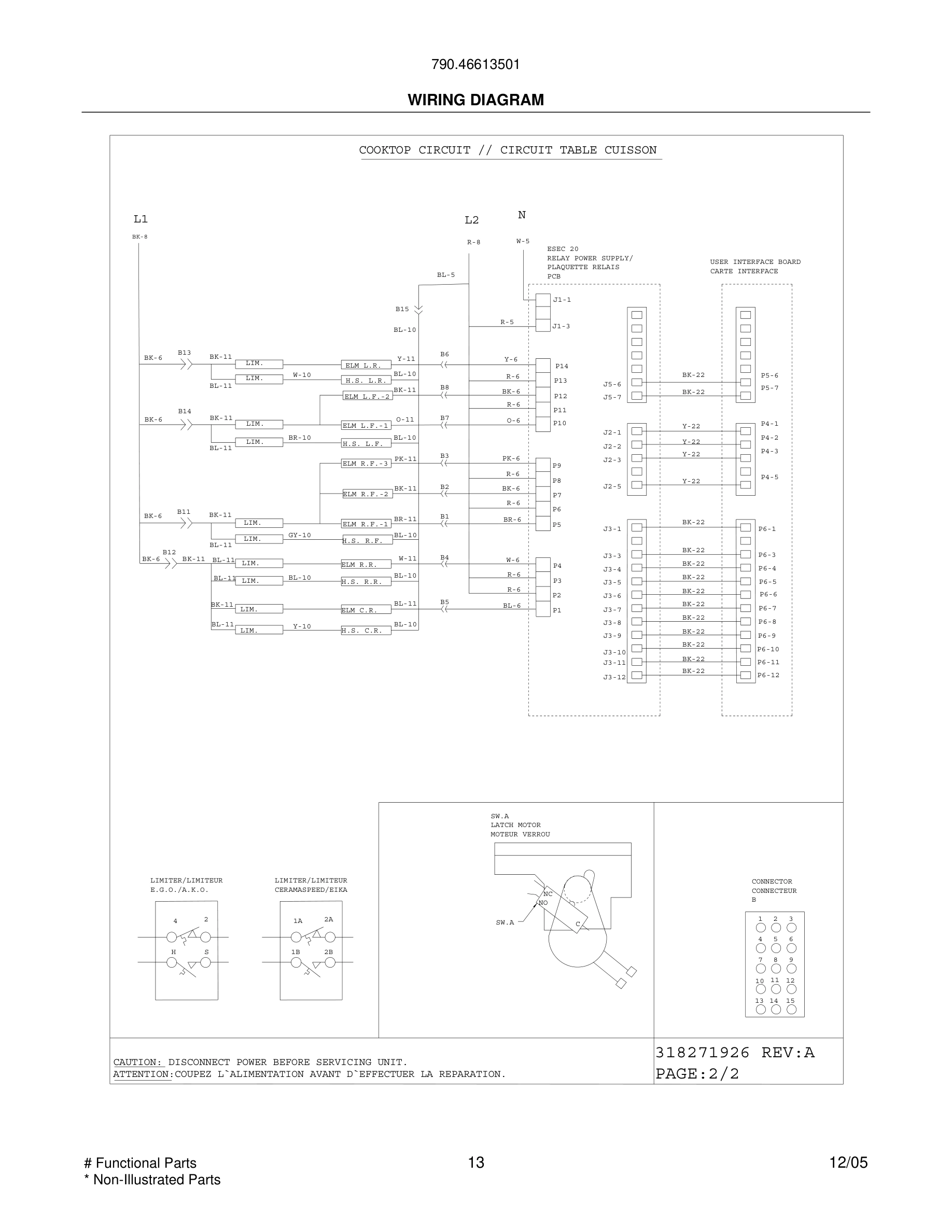 13 - WIRING DIAGRAM