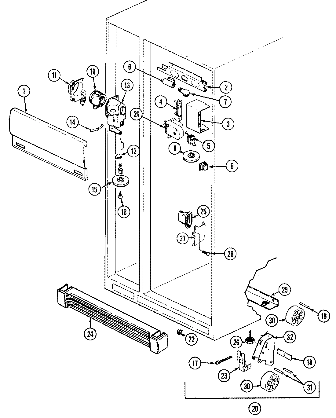 03 - FRESH FOOD COMPARTMENT