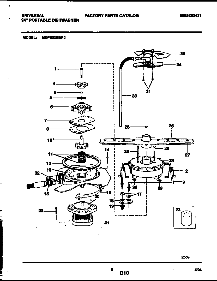 06 - MOTOR PUMP PARTS