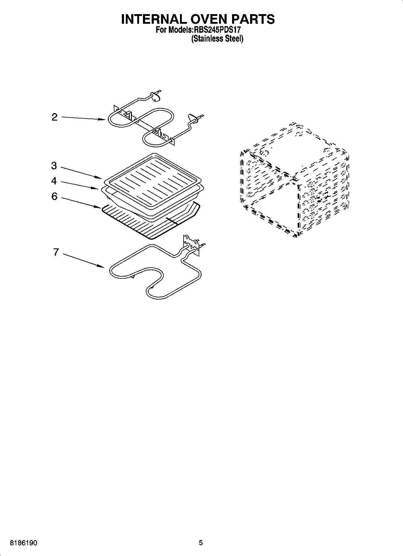 04 - INTERNAL OVEN PARTS
