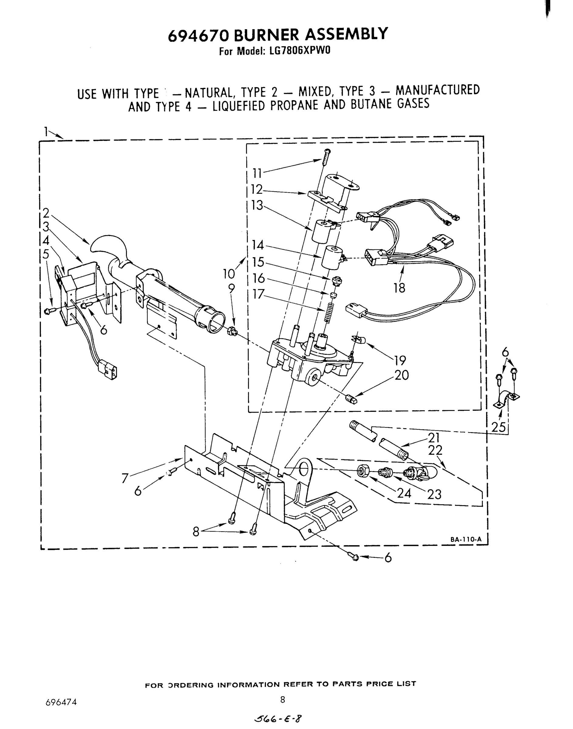 05 - 694670 BURNER
