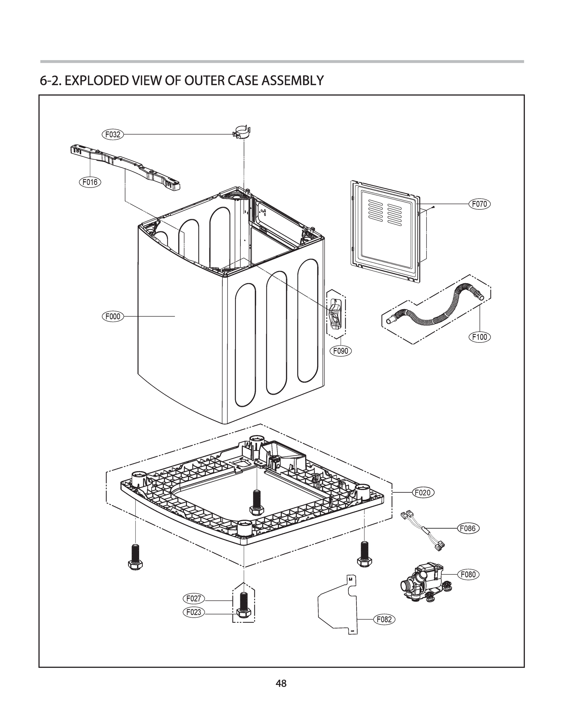 OUTER CASE ASSEMBLY