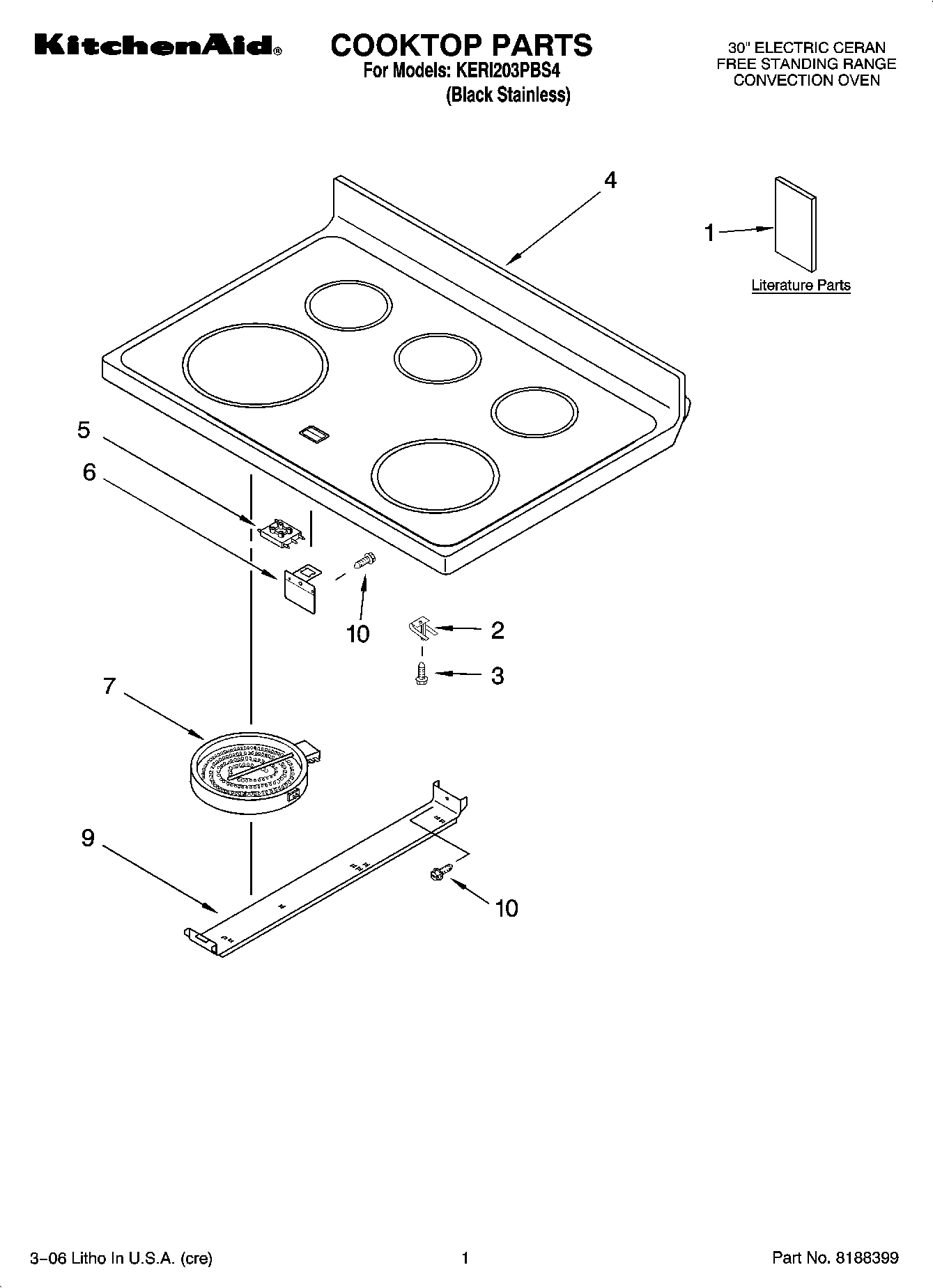 01 - COOKTOP PARTS