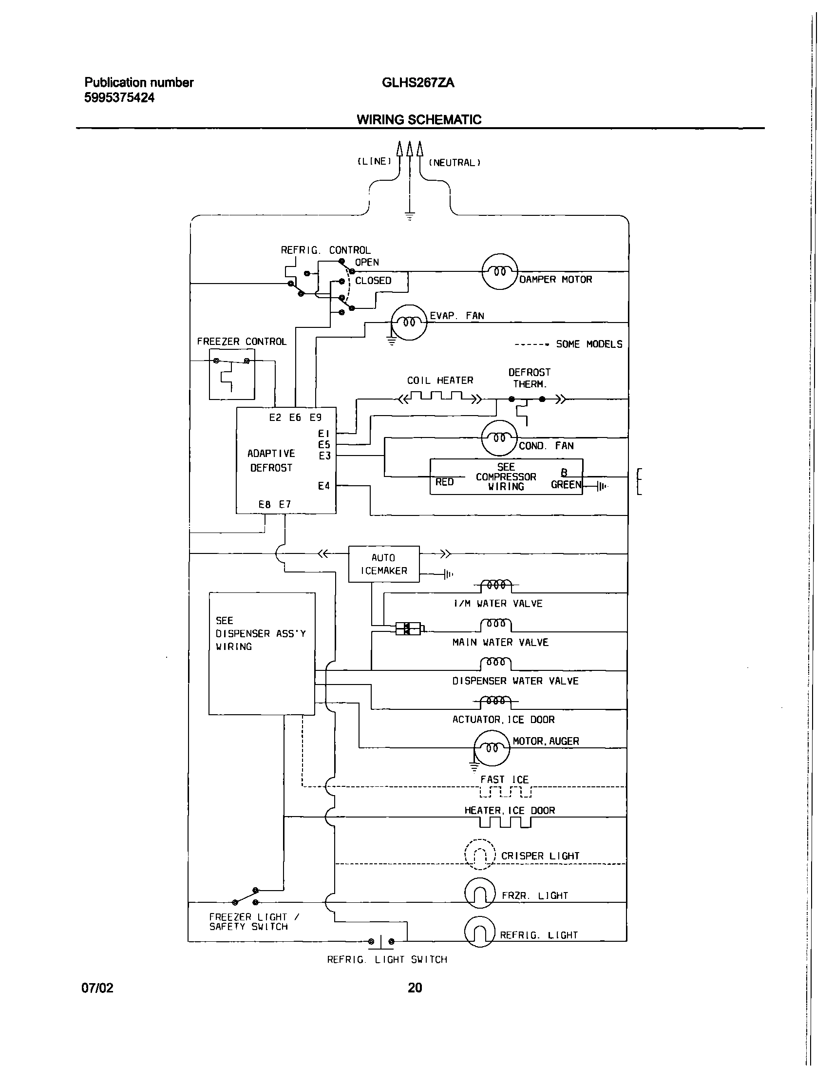 20 - WIRING SCHEMATIC