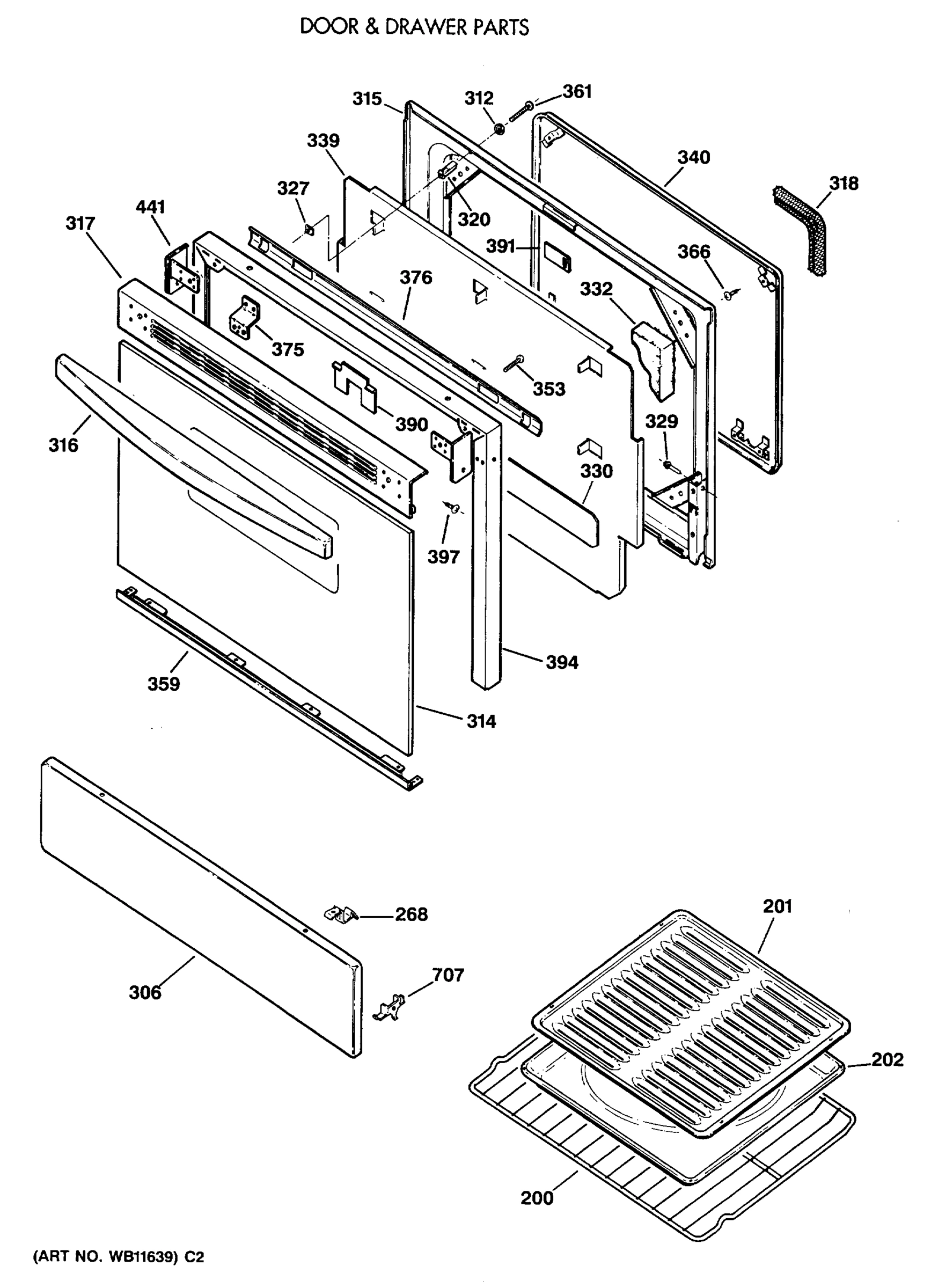 DOOR & DRAWER PARTS