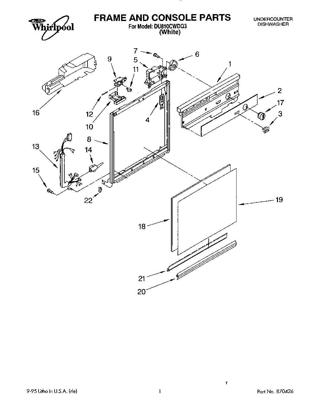01 - FRAME AND CONSOLE