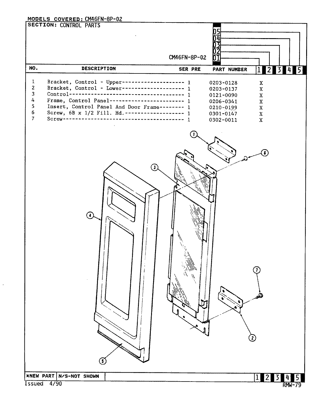 03 - CONTROL PANEL (CM46FN-8P-02)