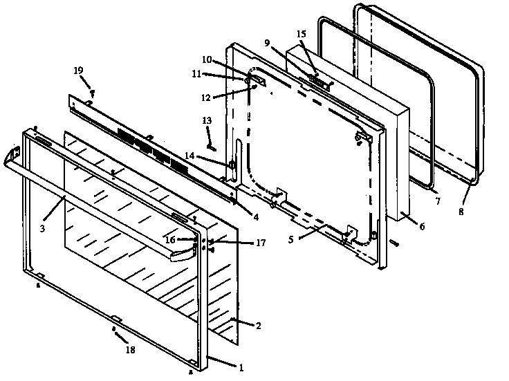 06 - OVEN DOOR ASSY