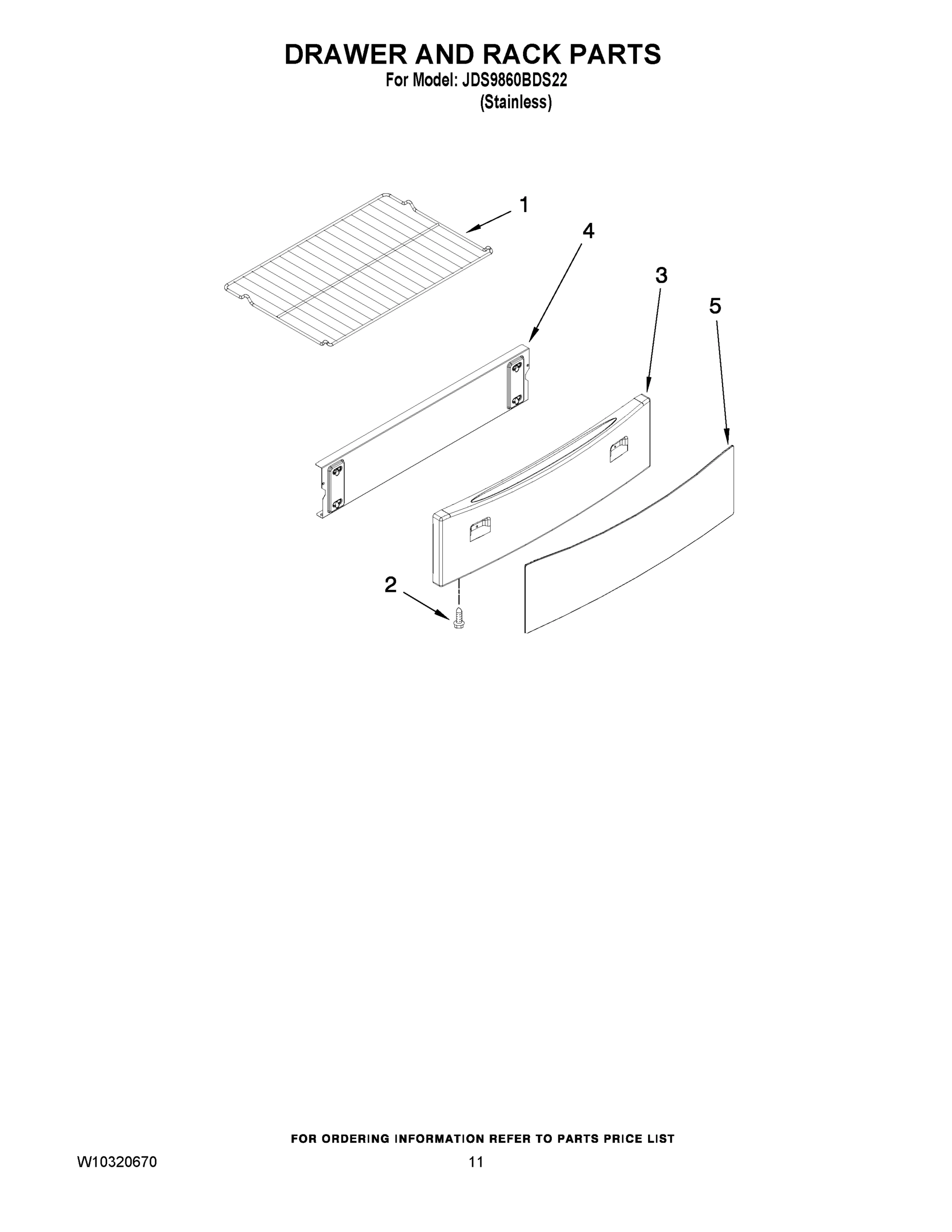 07 - DRAWER AND RACK PARTS