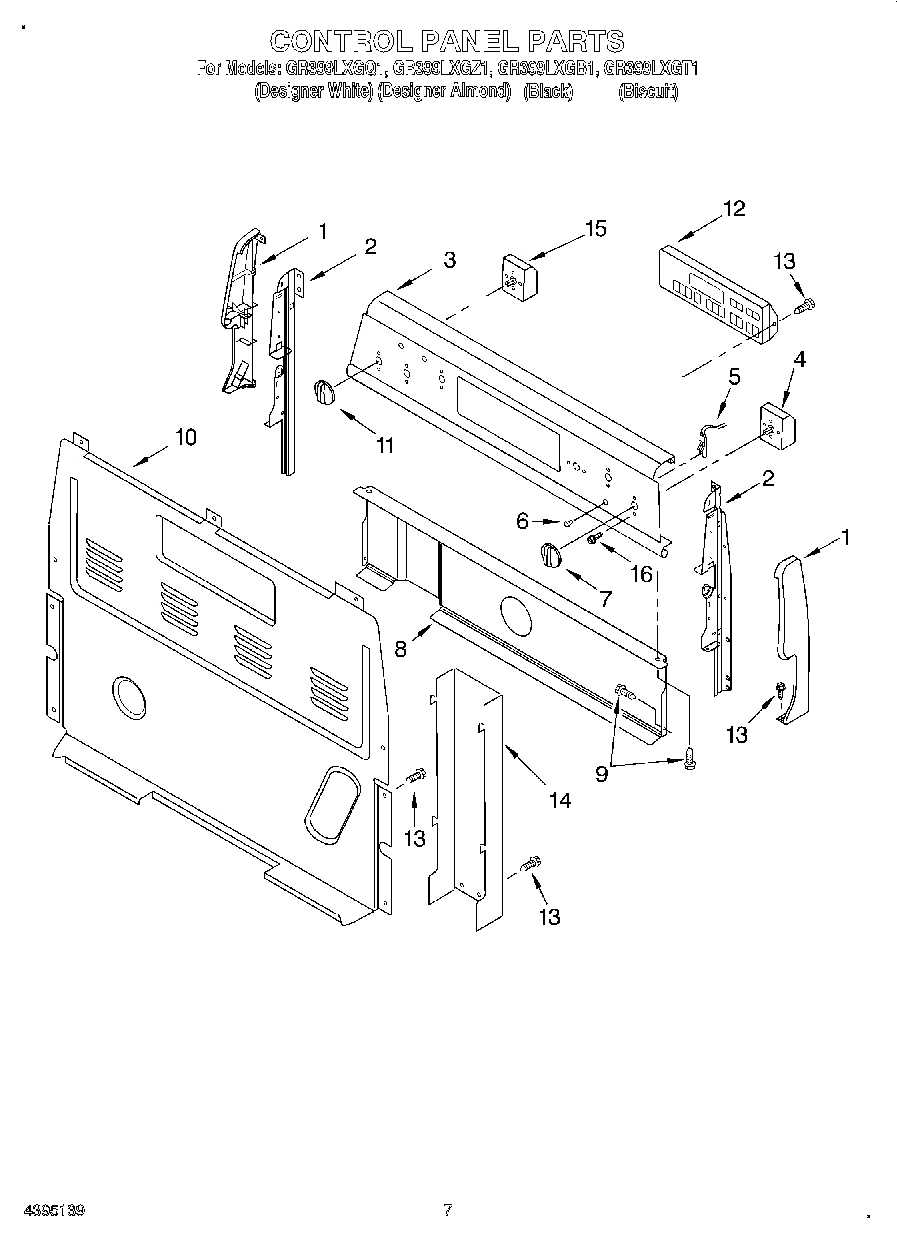05 - CONTROL PANEL, OPTIONAL