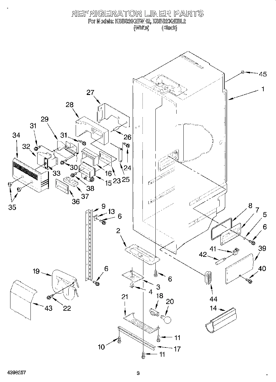 02 - REFRIGERATOR LINER