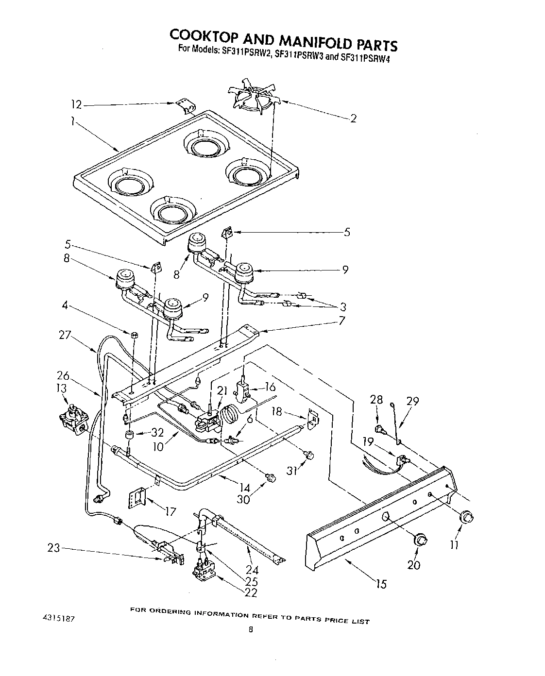 06 - COOK TOP AND MANIFOLD , LITERATURE