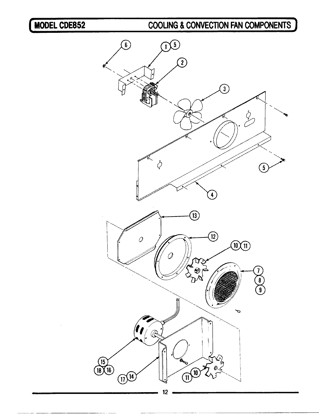 08 - COOLING & CONVECTION FAN COMPONENTS