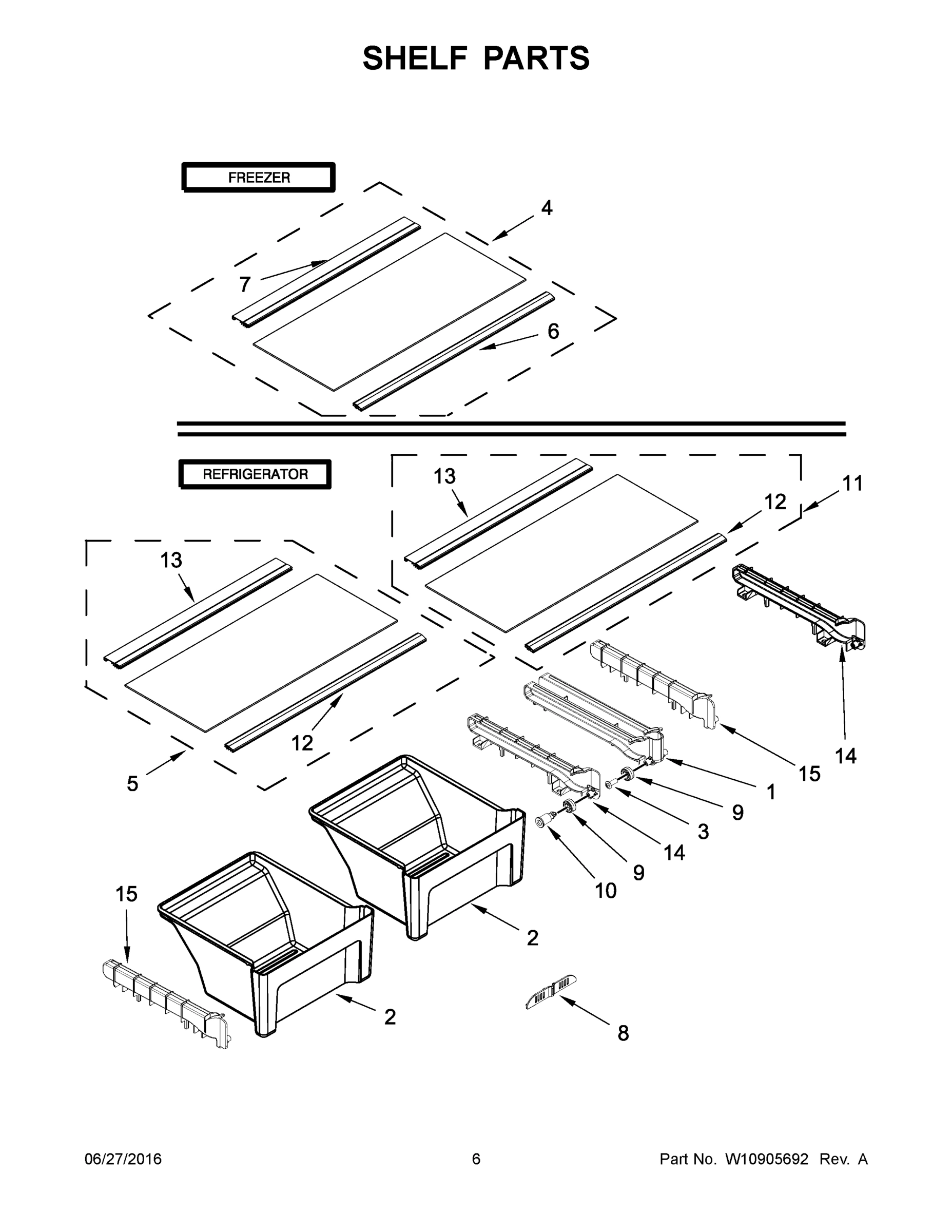 04 - SHELF PARTS