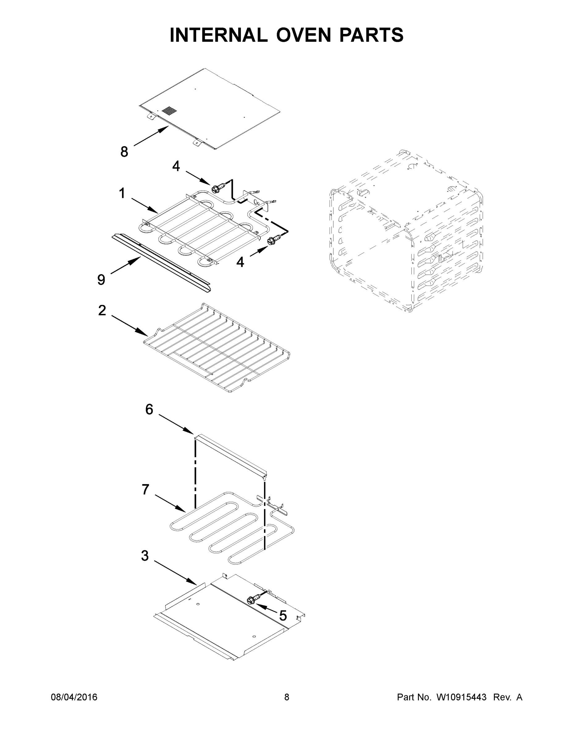 05 - INTERNAL OVEN PARTS