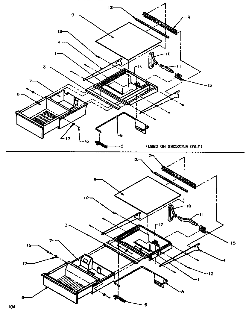 16 - SHELVING & DRAWERS (REF)