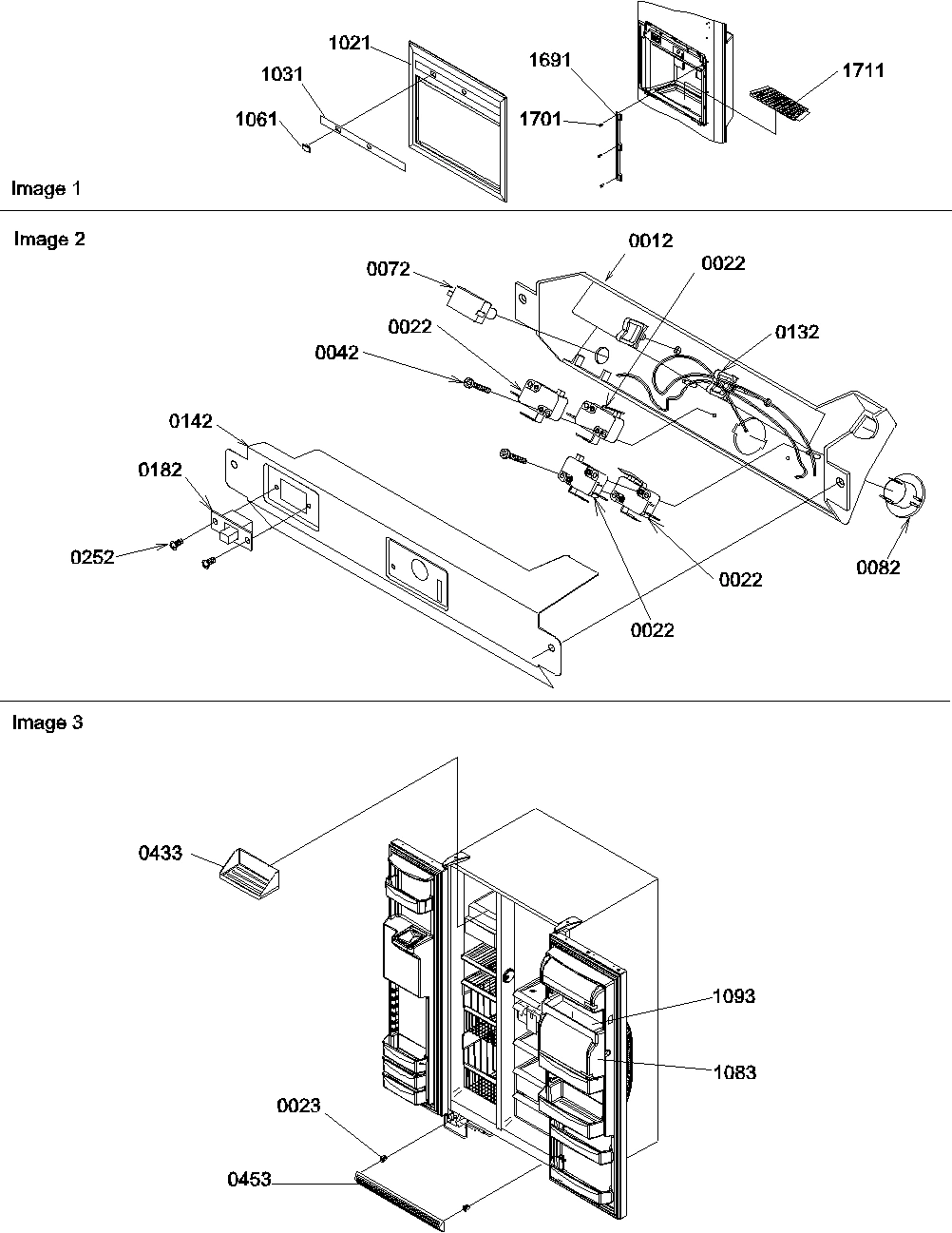 05 - FACADE DISPENSER COVER, ELEC BRKT ASSY