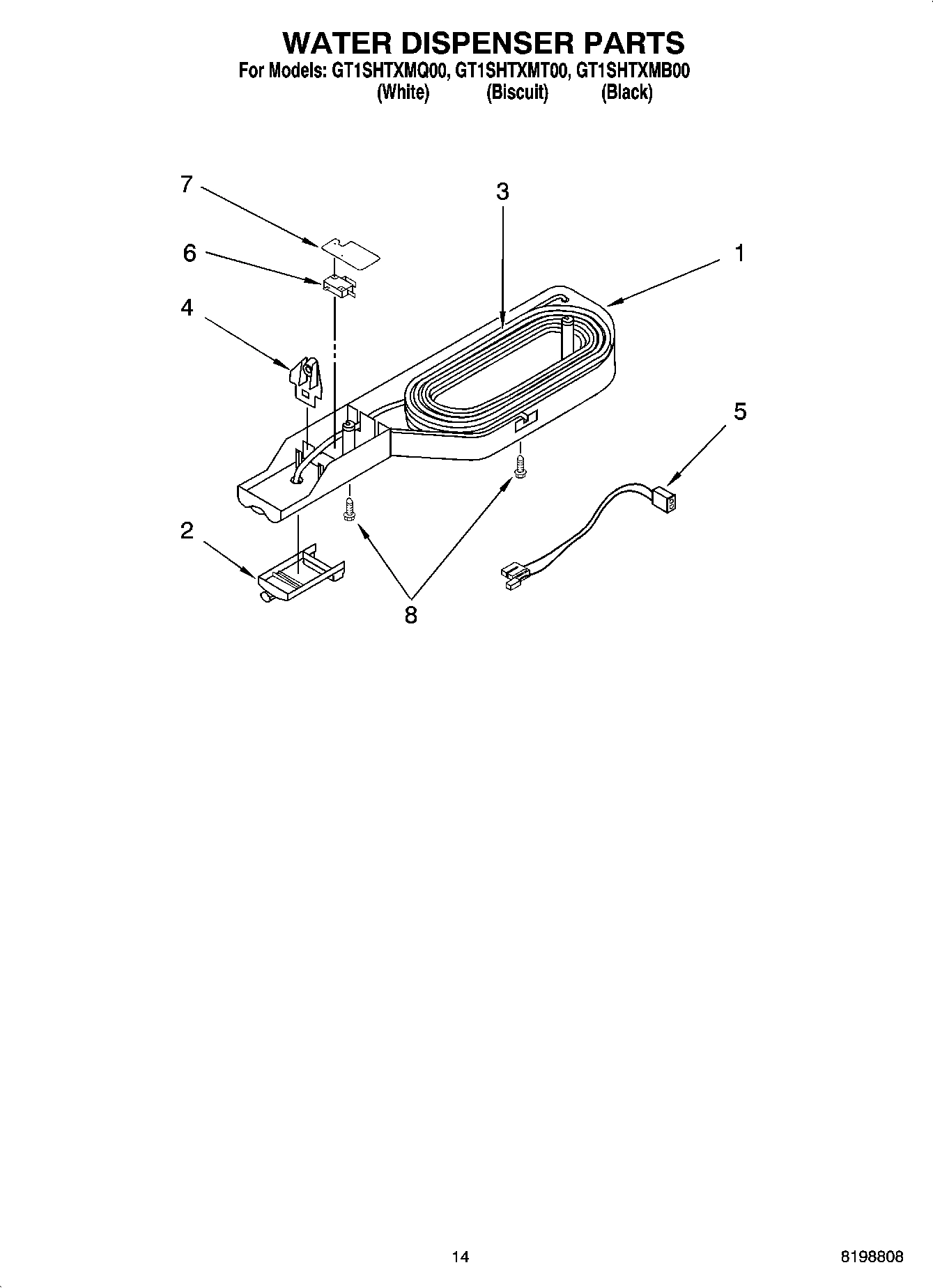 08 - WATER DISPENSER PARTS, OPTIONAL PARTS