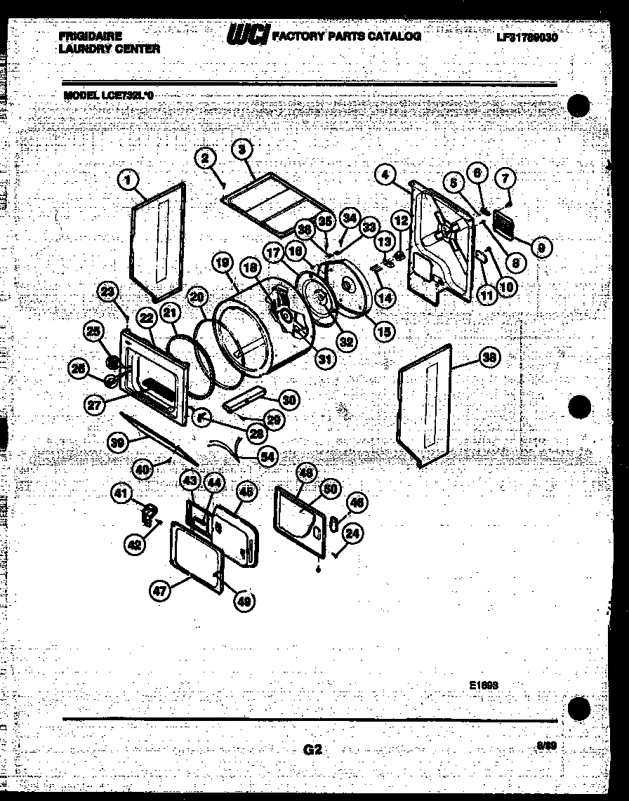 02 - CABINET AND COMPONENT PARTS