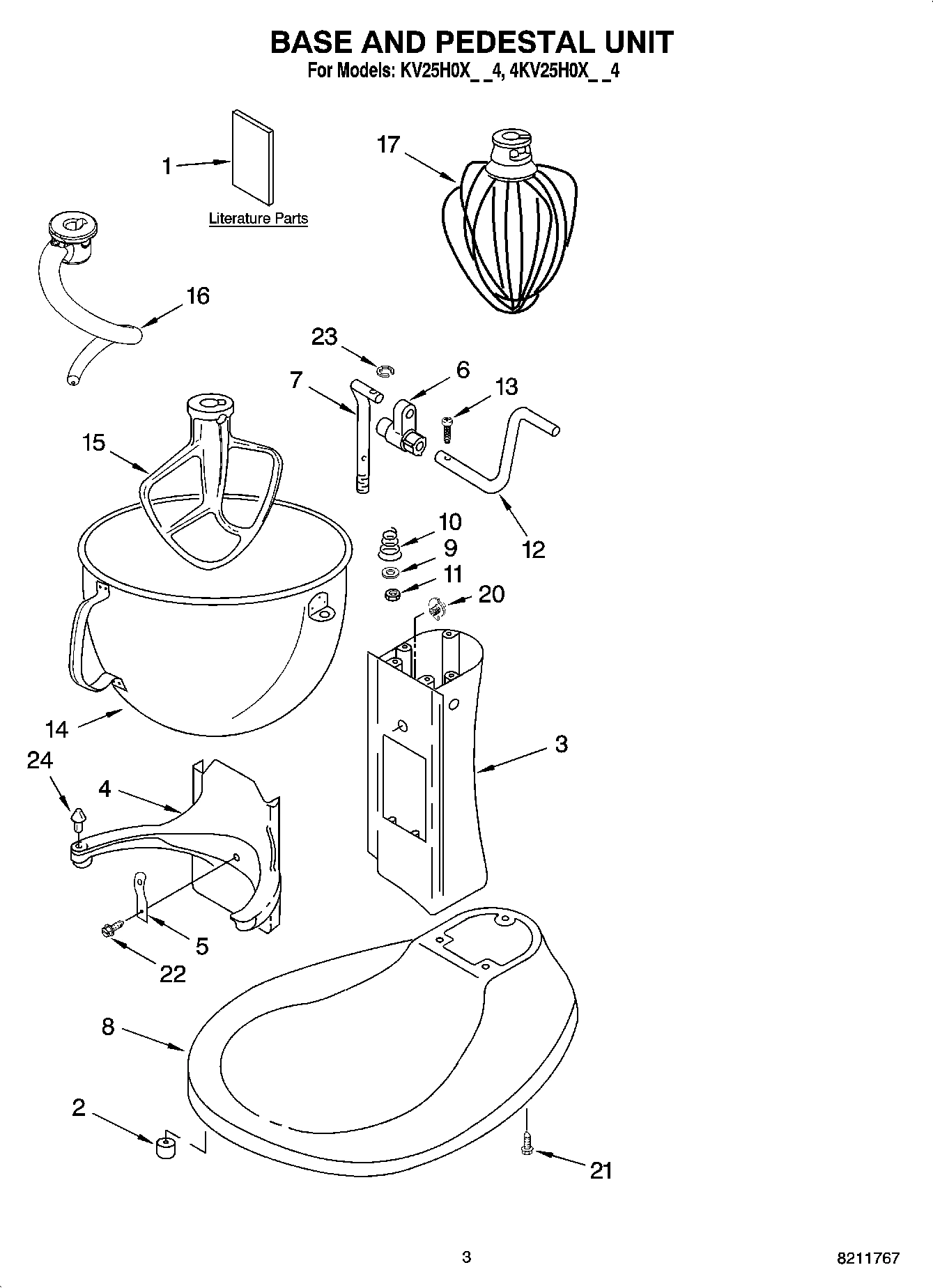 02 - BASE AND PEDESTAL UNIT