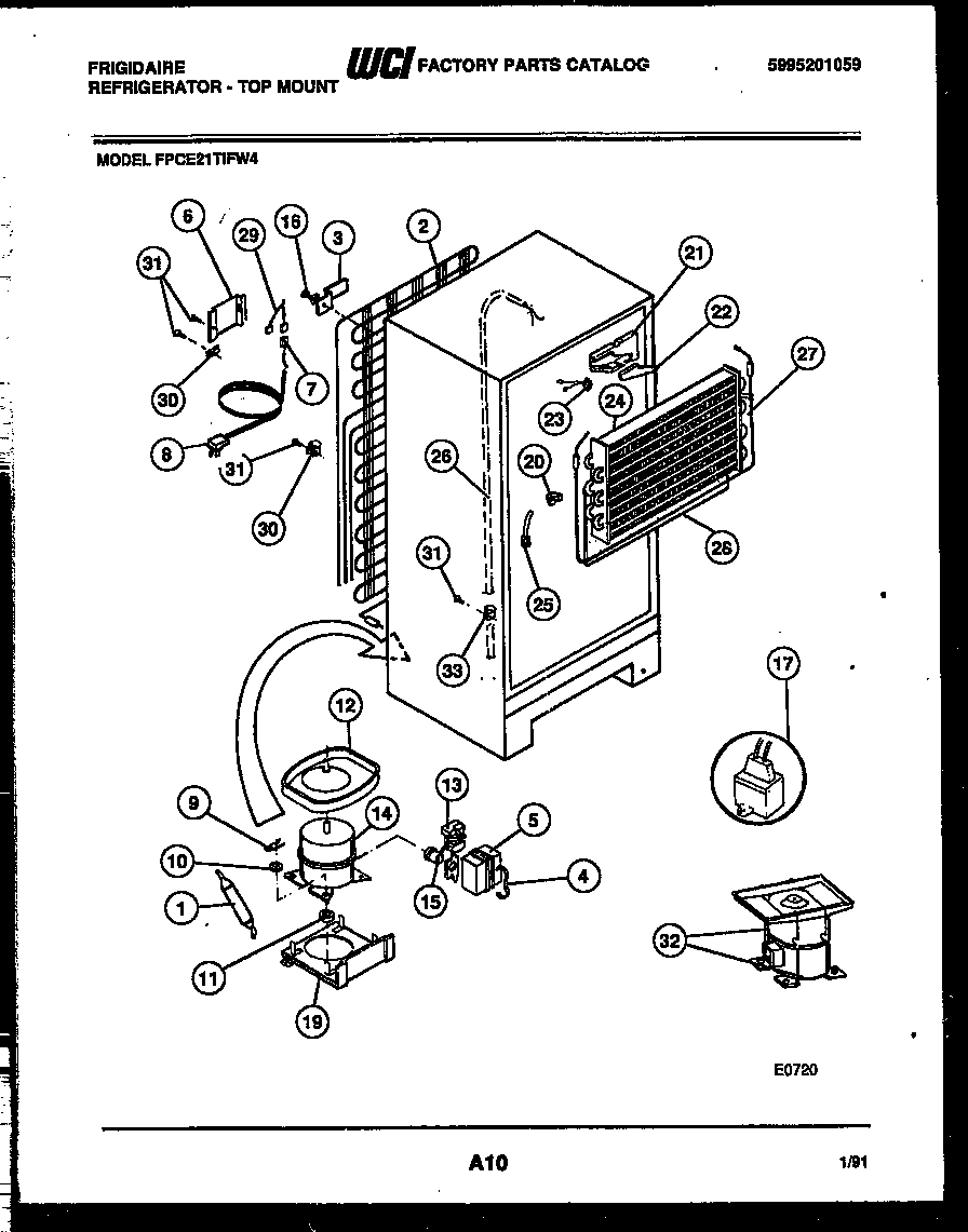 06 - SYSTEM AND AUTOMATIC DEFROST PARTS