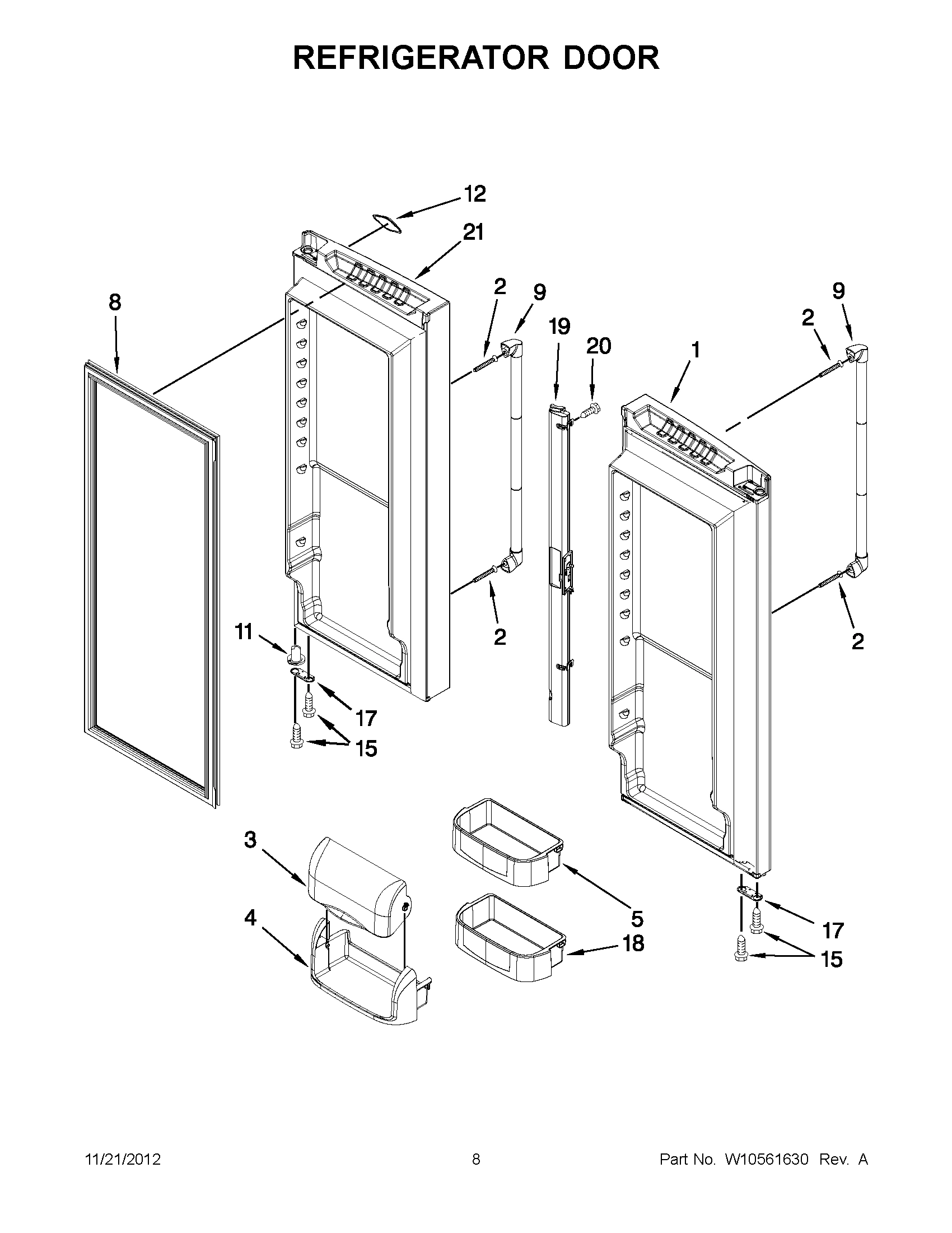 04 - REFRIGERATOR DOOR