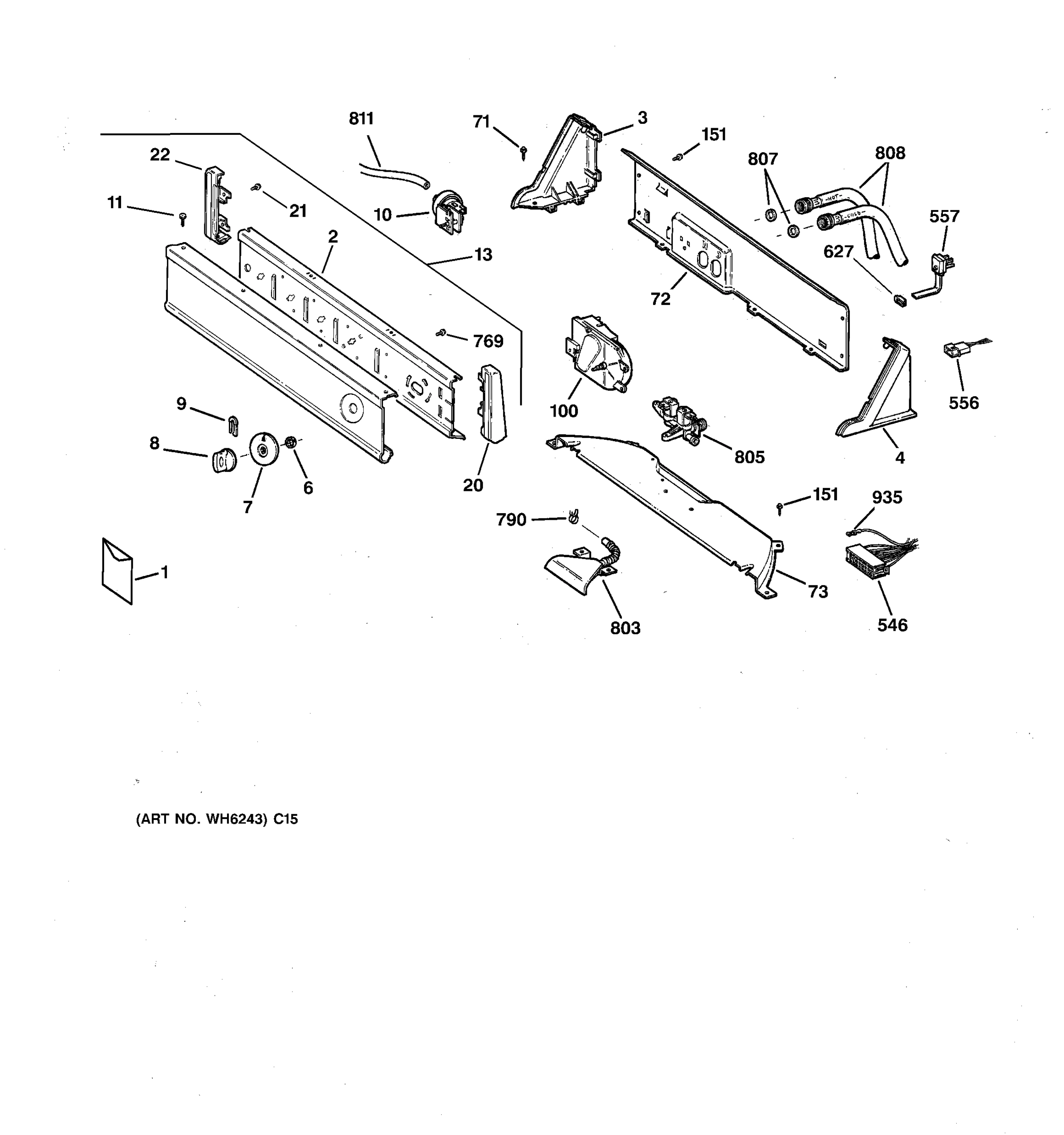 CONTROLS & BACKSPLASH
